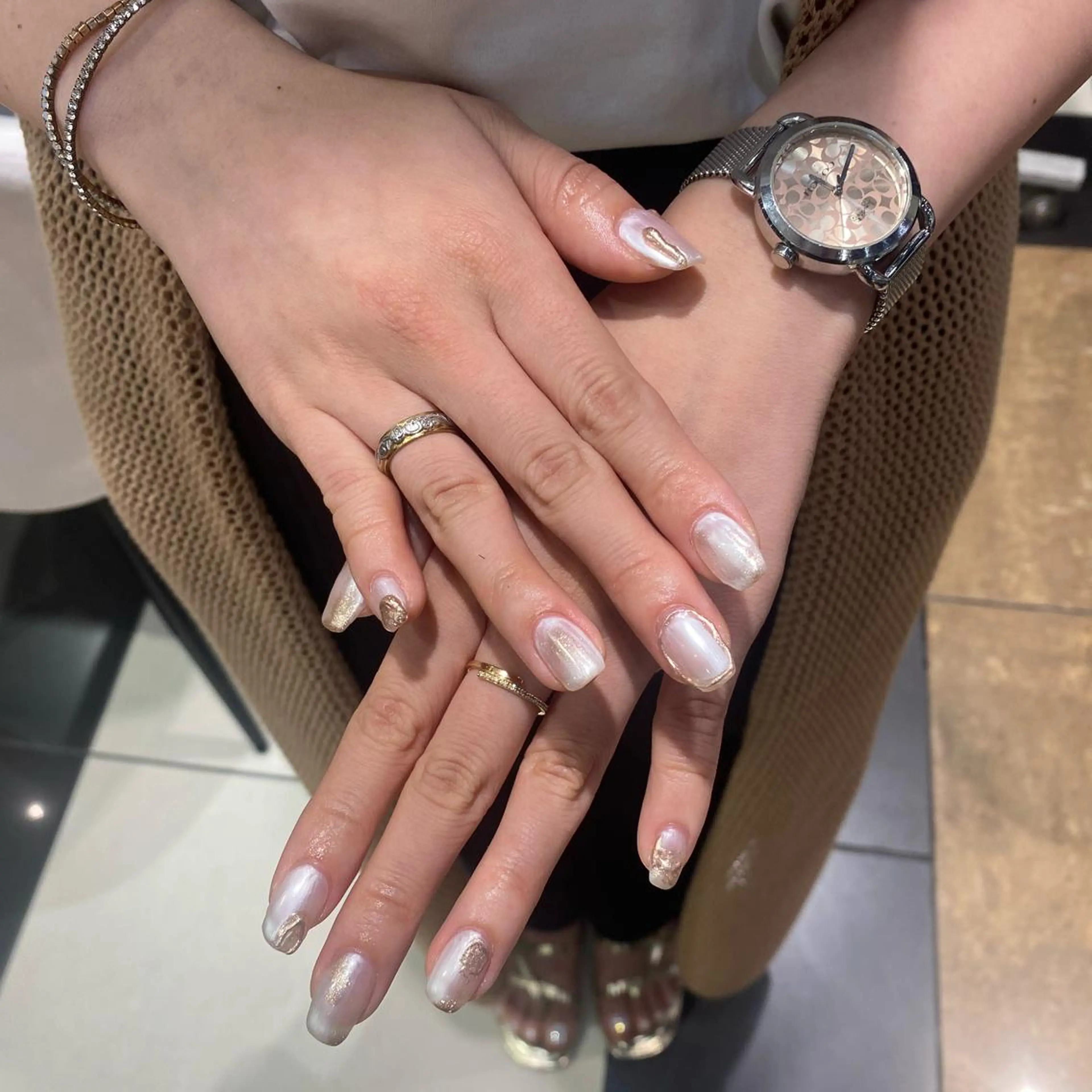 ネイル ニュアンスネイル ハンドネイル ∴Sanae. ∴ トータルビューティーのネイルデザイン