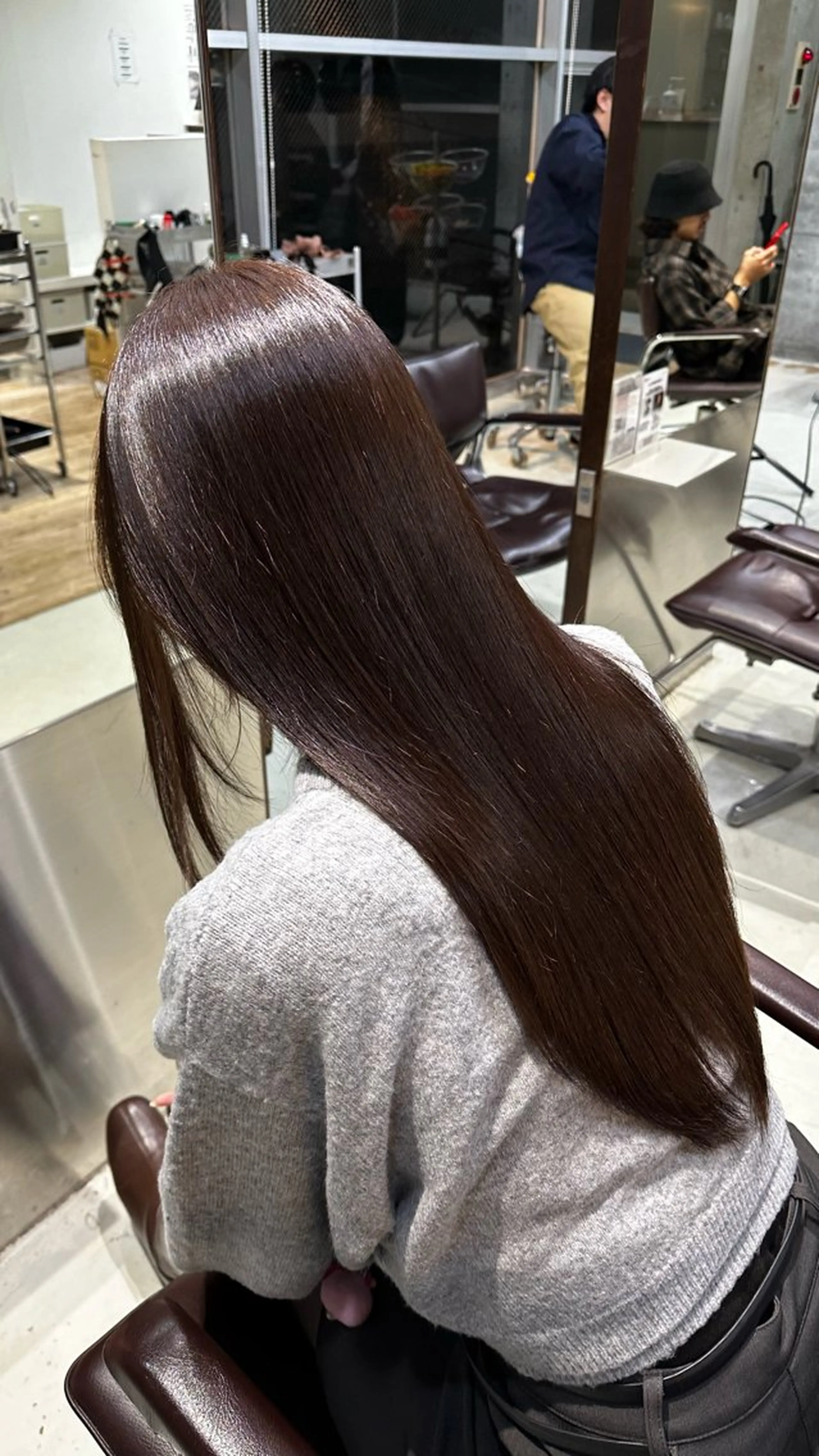 ロング カラー ヘアカラー fifth原宿 宮部蓮のヘアスタイル