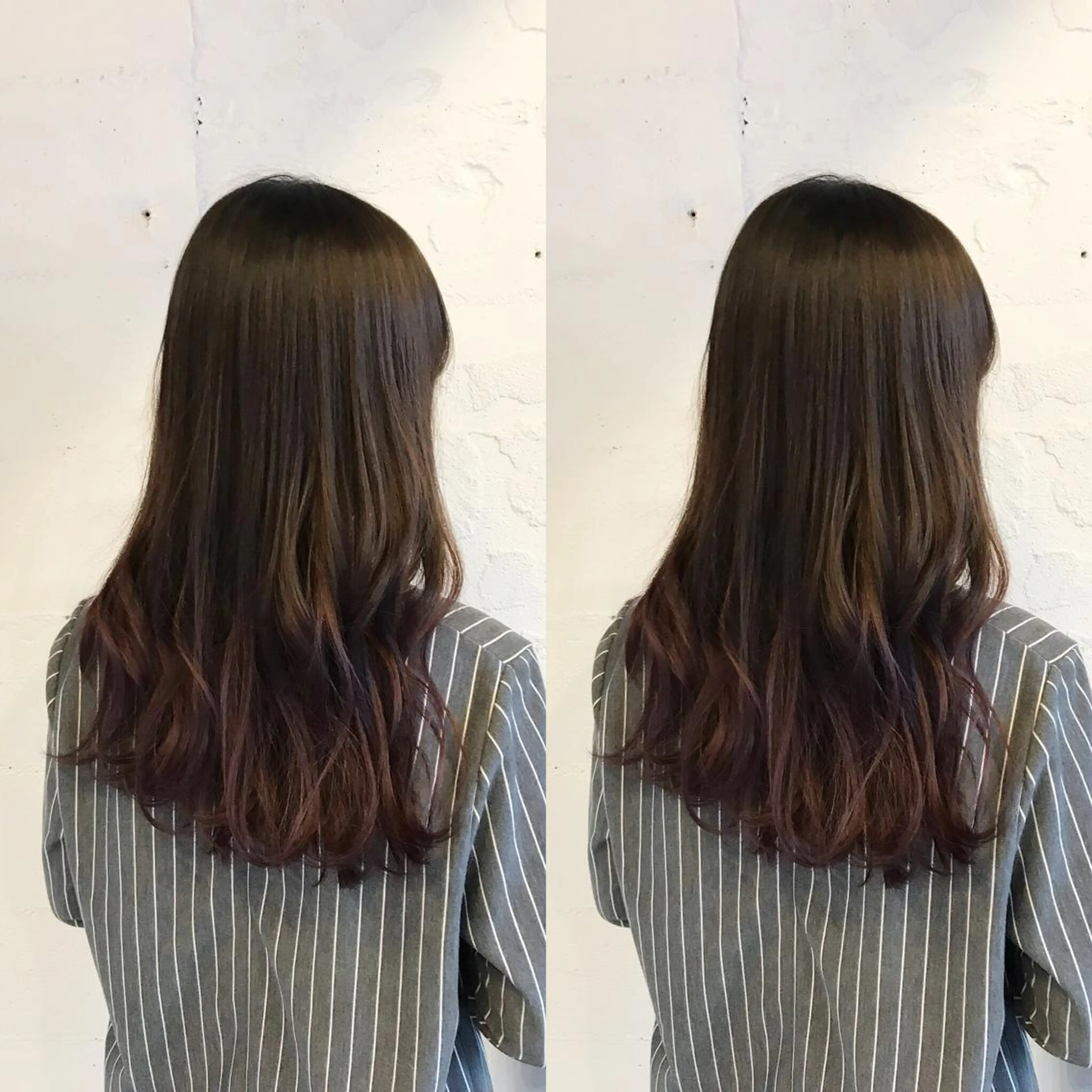 ロング カラー 嶋佐 昌大 シマサマオのヘアスタイル