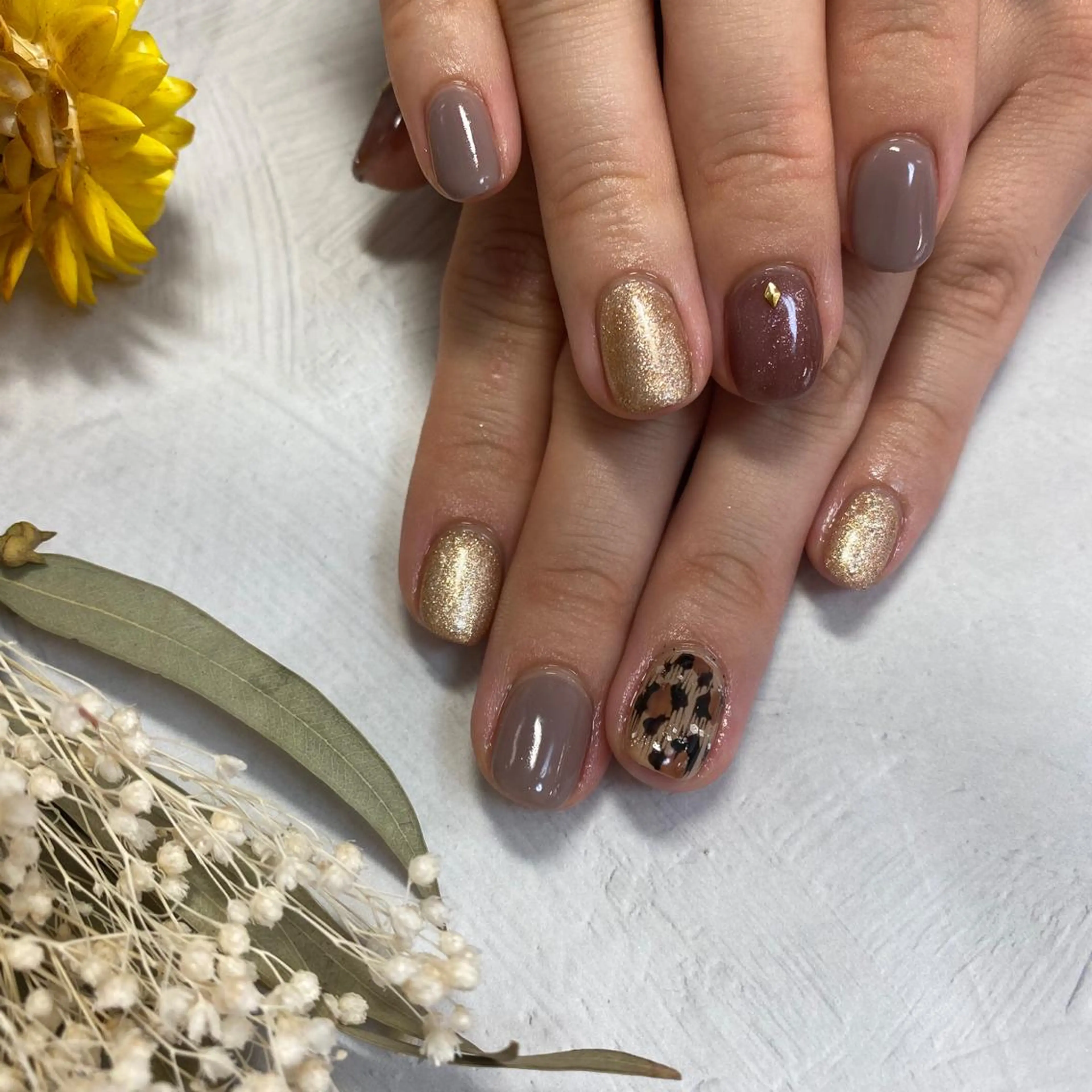 ネイル ハンドネイル ネイルPetit Ribbonのネイルデザイン