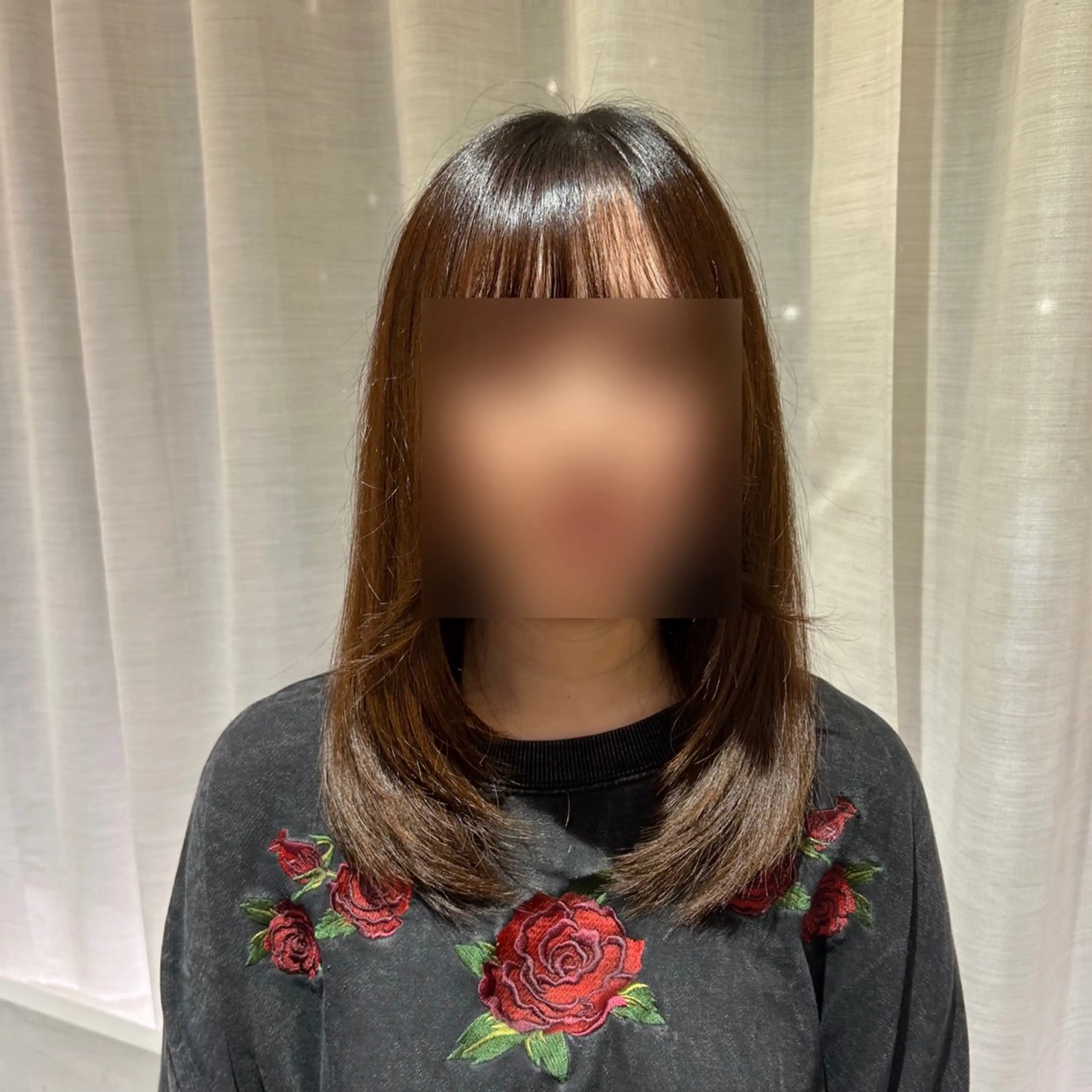 セミロング muraki shinoのヘアスタイル