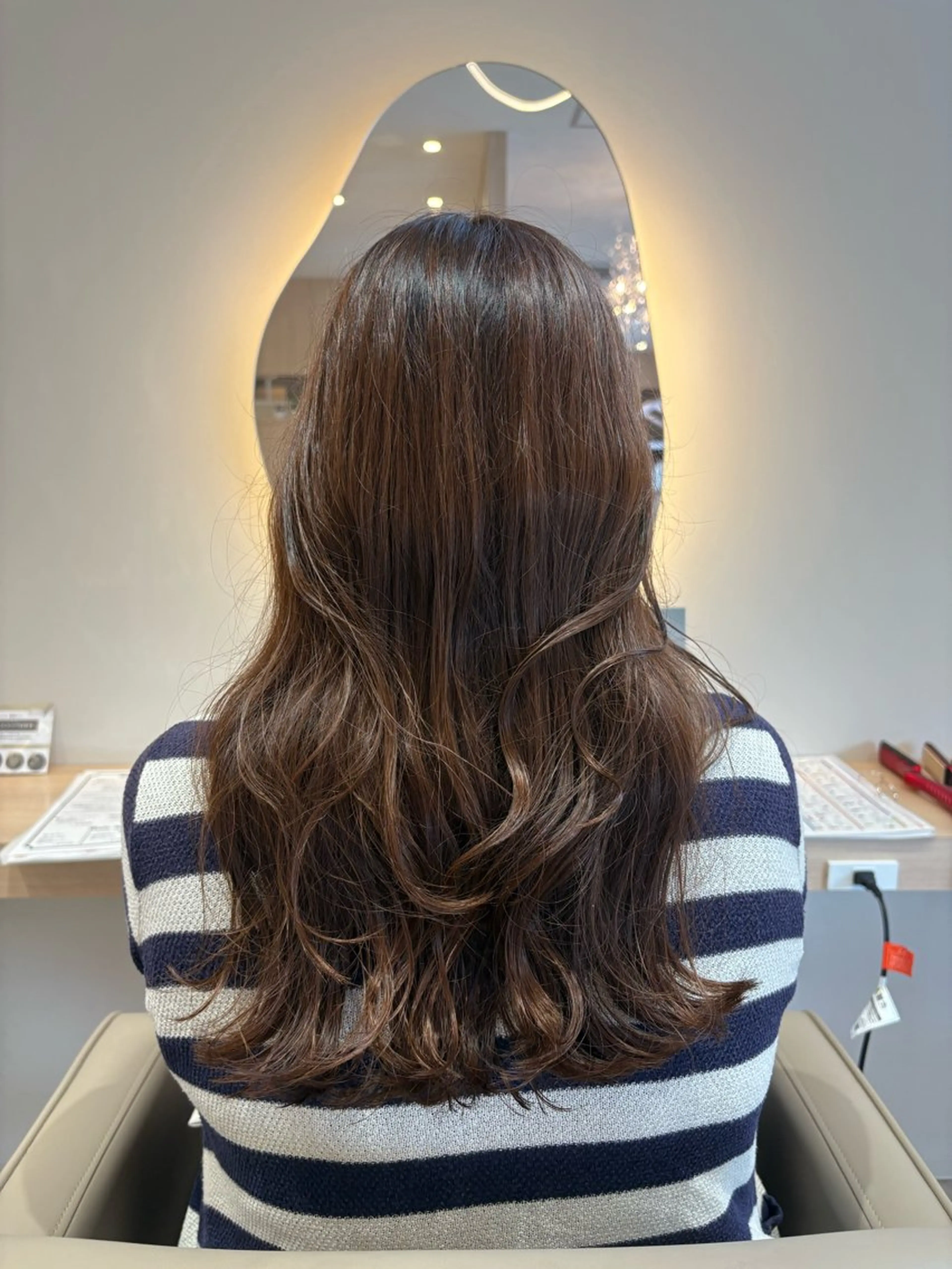 ロング カラー カット ヘアカラー レイヤー/透明感/髪 質改善/メンズ/佐藤のヘアスタイル