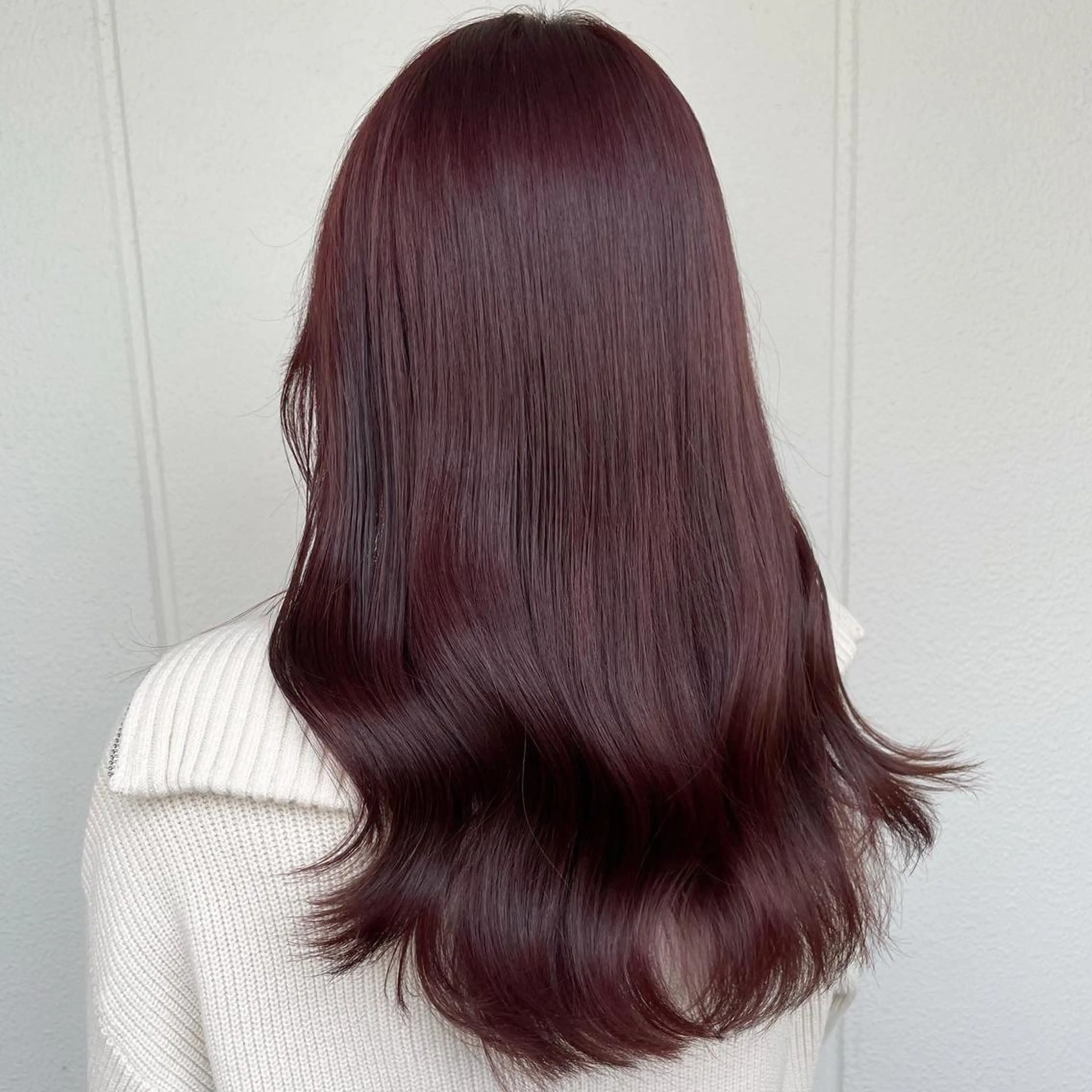 セミロング カラー ブリーチ ダブルカラー ラベンダーカラー ブリーチなしカラー ピンクカラー ブリーチなし Wカラー🩷星野翔太のヘアスタイル