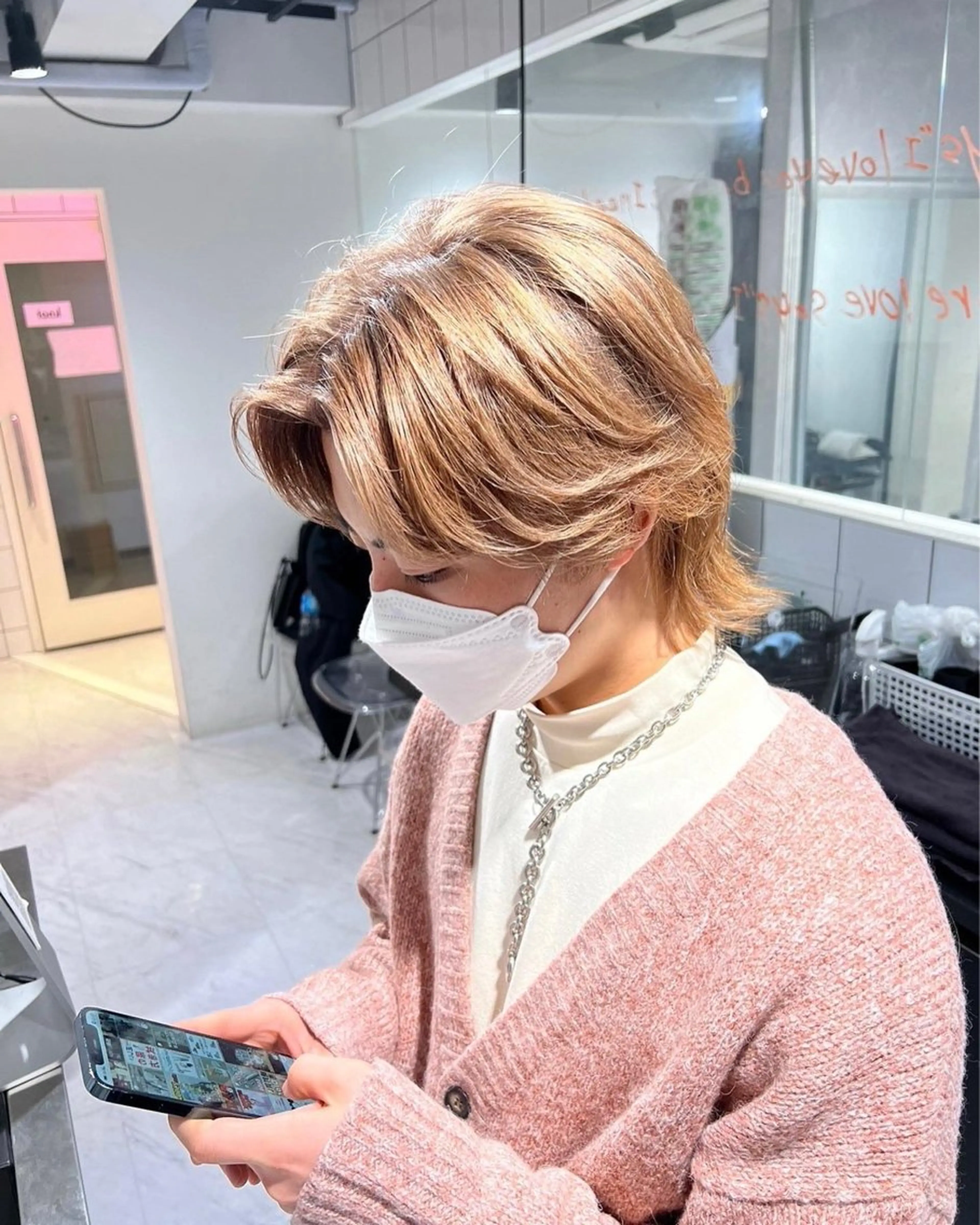 メンズ ヘアカラー 韓国ヘア忠実再現/ 韓国ヘア/tomoのヘアスタイル