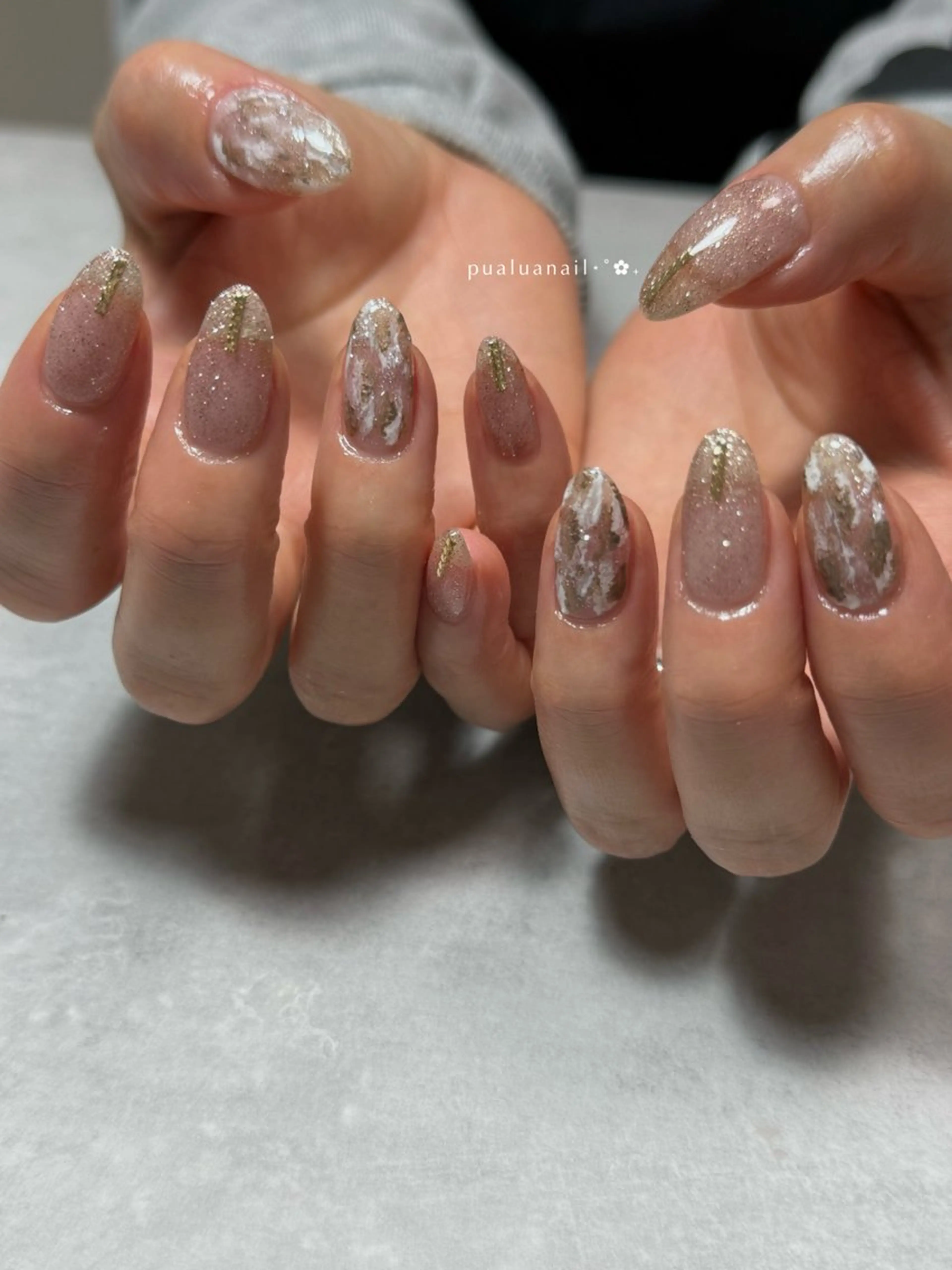 ネイル ハンドネイル pualua miharuのネイルデザイン
