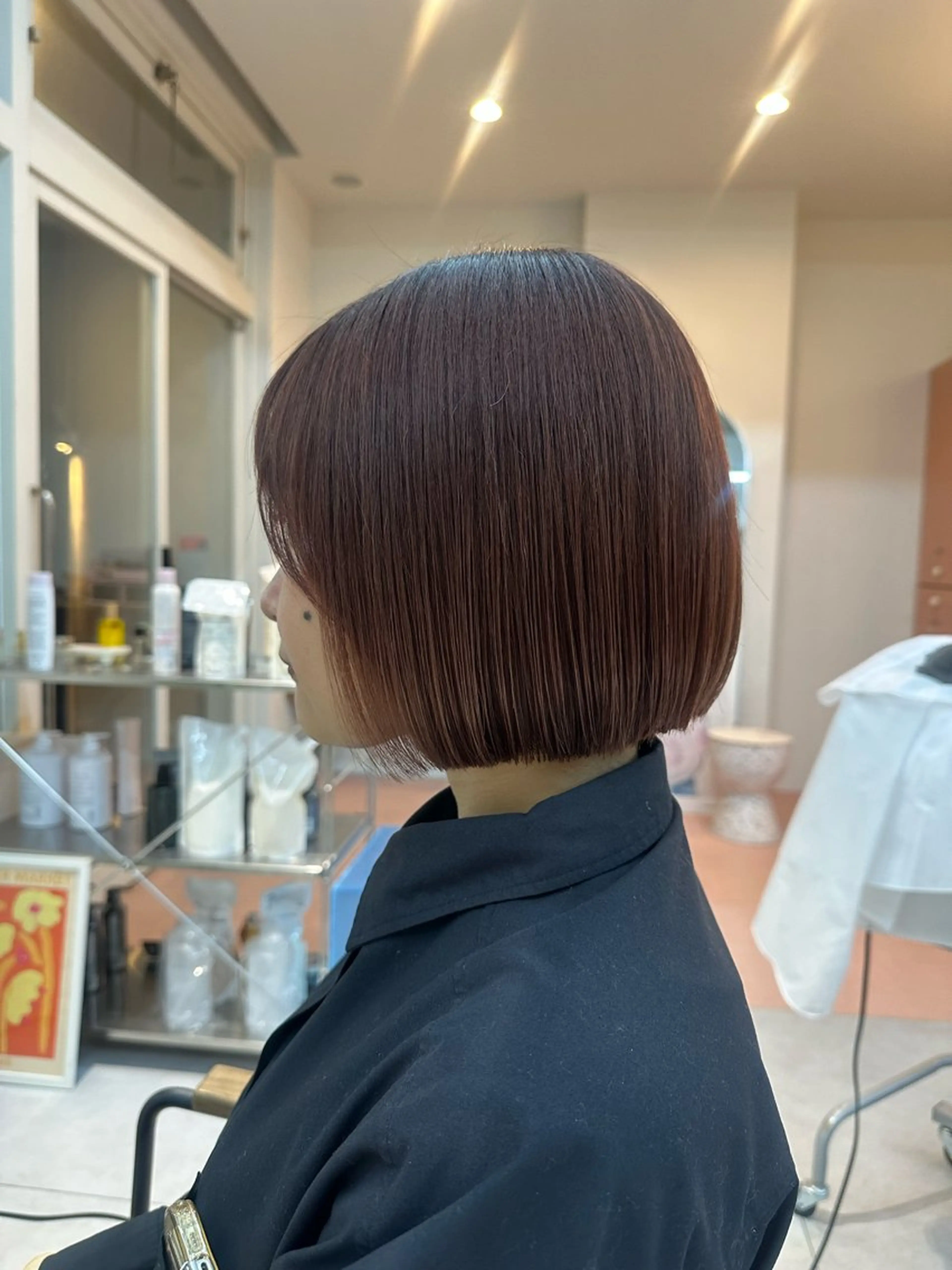 ショート 安井 美咲希のヘアスタイル