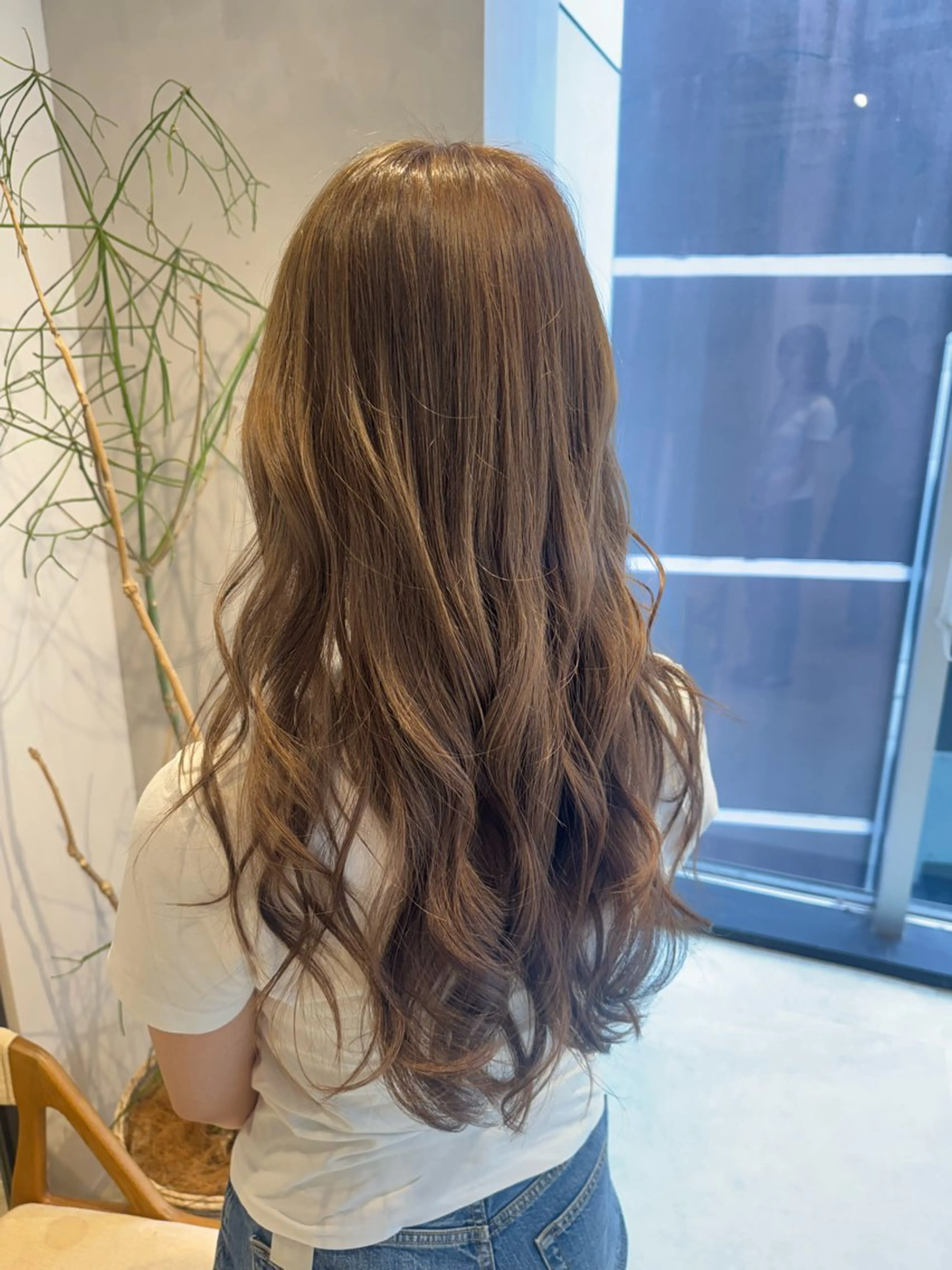 カラー ベージュカラー ブリーチ 透明感カラー ミルクティーベージュ ブリーチなしカラー カット ヘアカラー トリートメント 透明感カラー✨艶髪 制作🌱山根あゆみのヘアスタイル