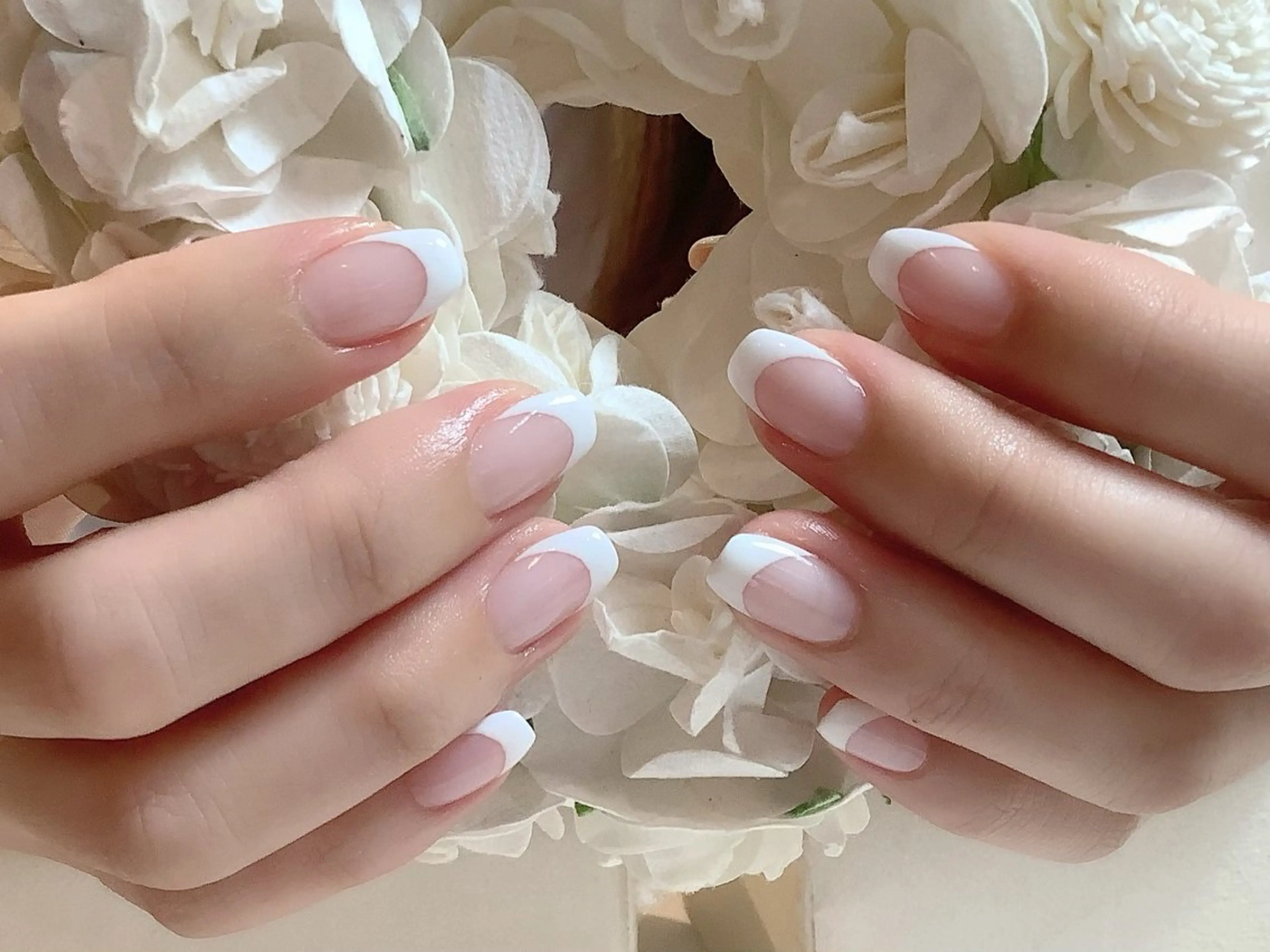 【ハンド】フレンチorグラデーション(オフなし)パラジェル使用の写真