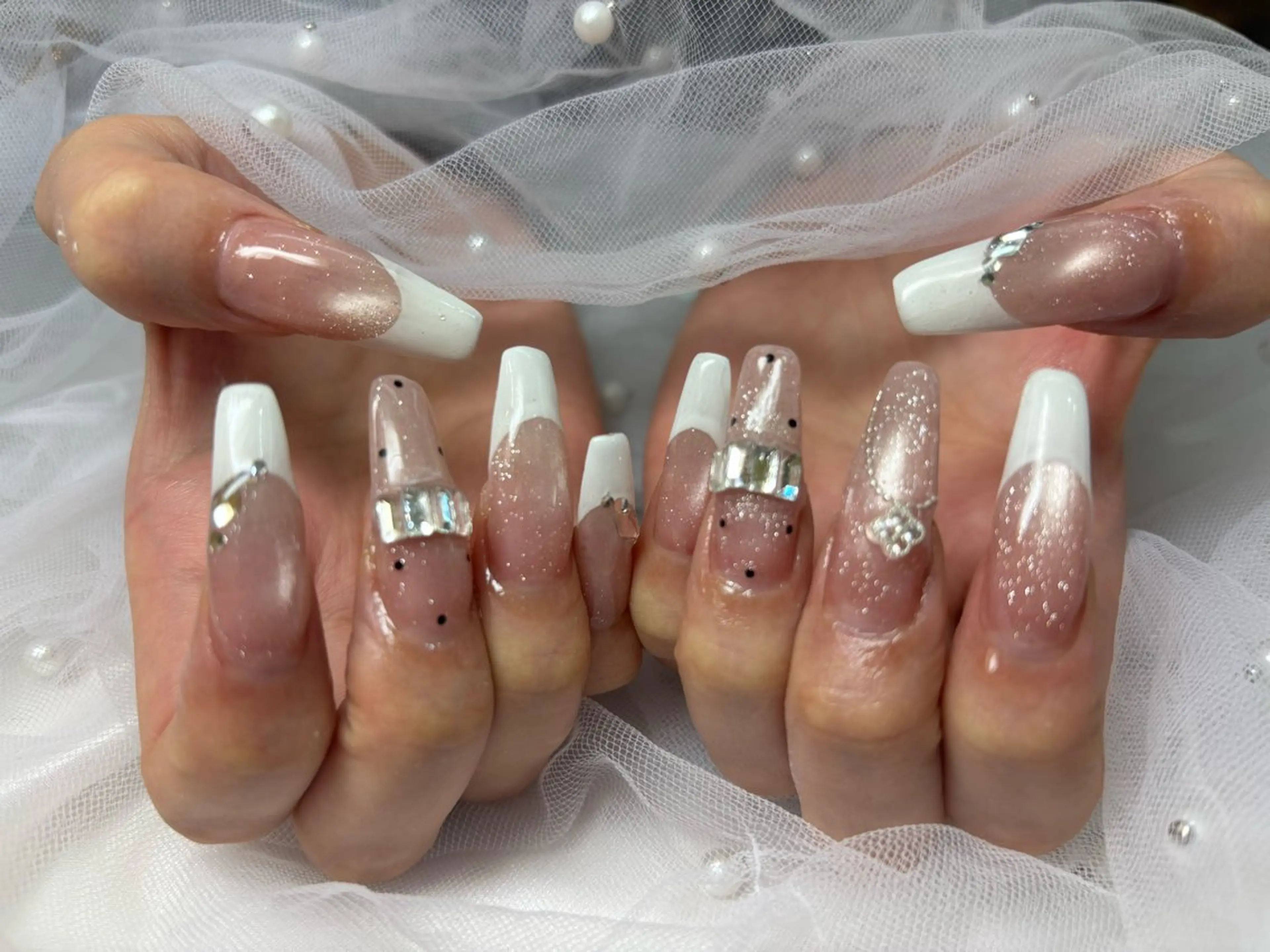 ネイル Queennail 北堀江megumiのネイルデザイン