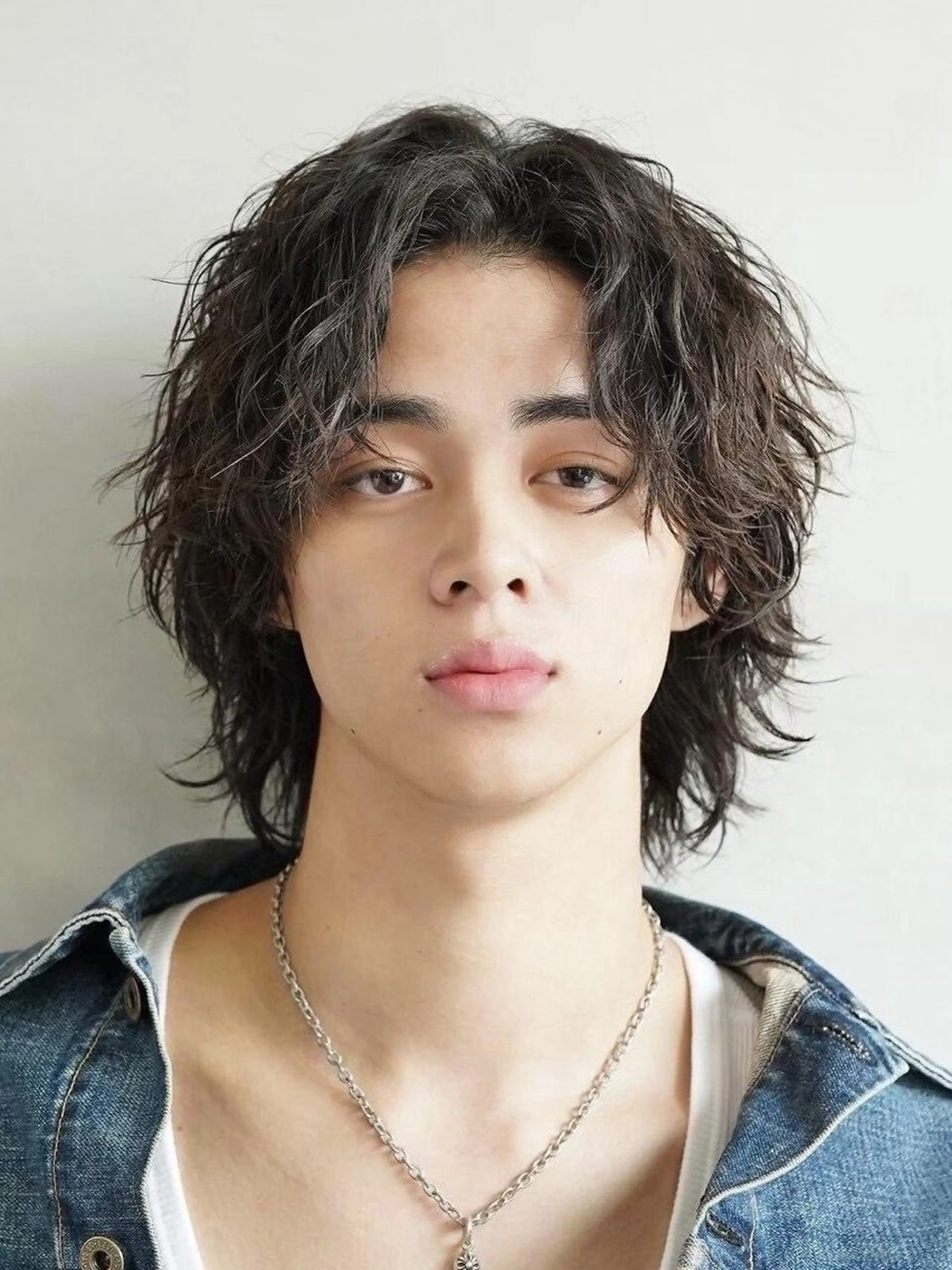 ミディアム メンズ カット 人見知りさんでも安心 奥田 里佳子のヘアスタイル