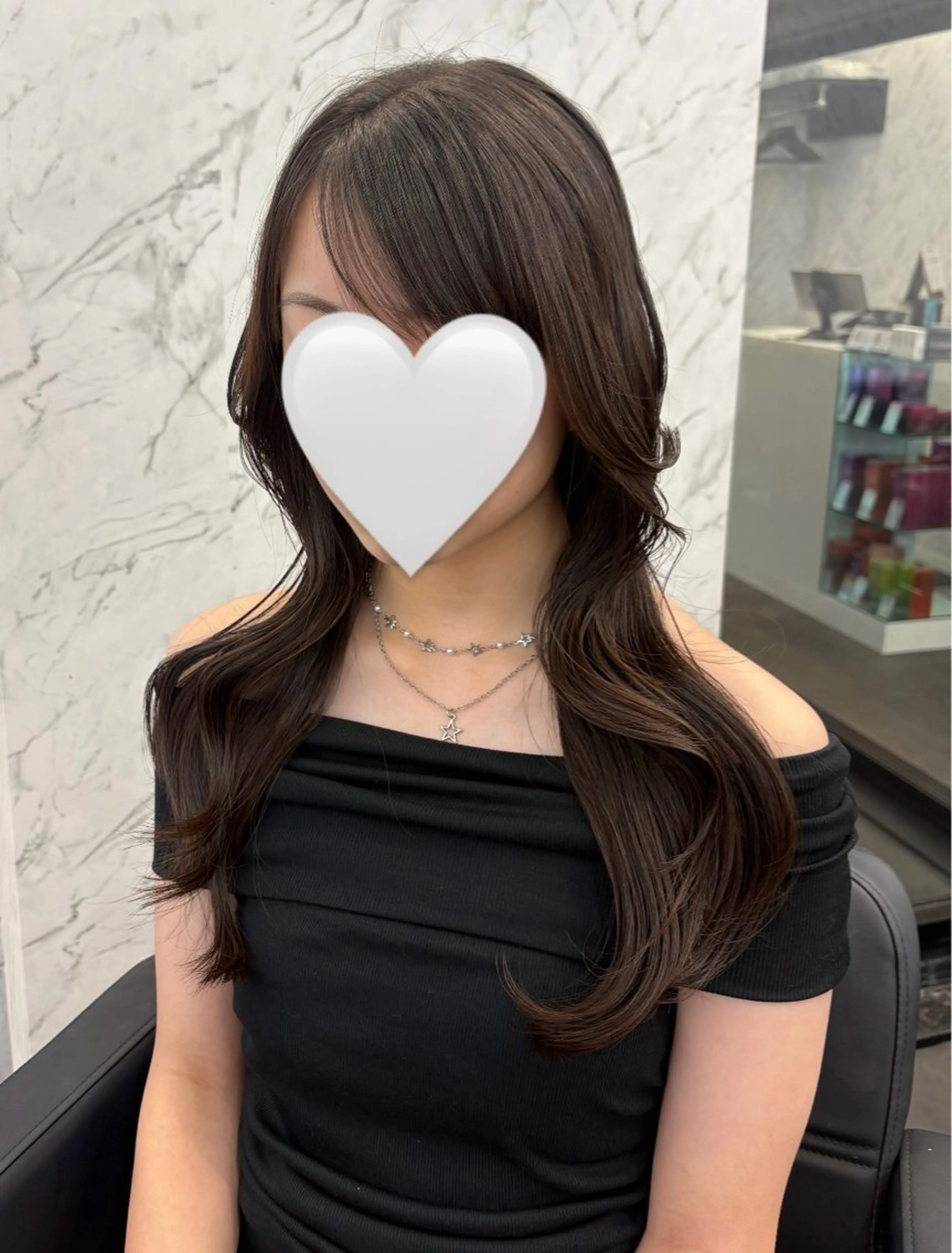 カット hair salon dot. mooda 韓国風サロン 町田店所属・韓国風ヘア🎀🩶 /♡𝓝𝓸𝓪♡のヘアスタイル