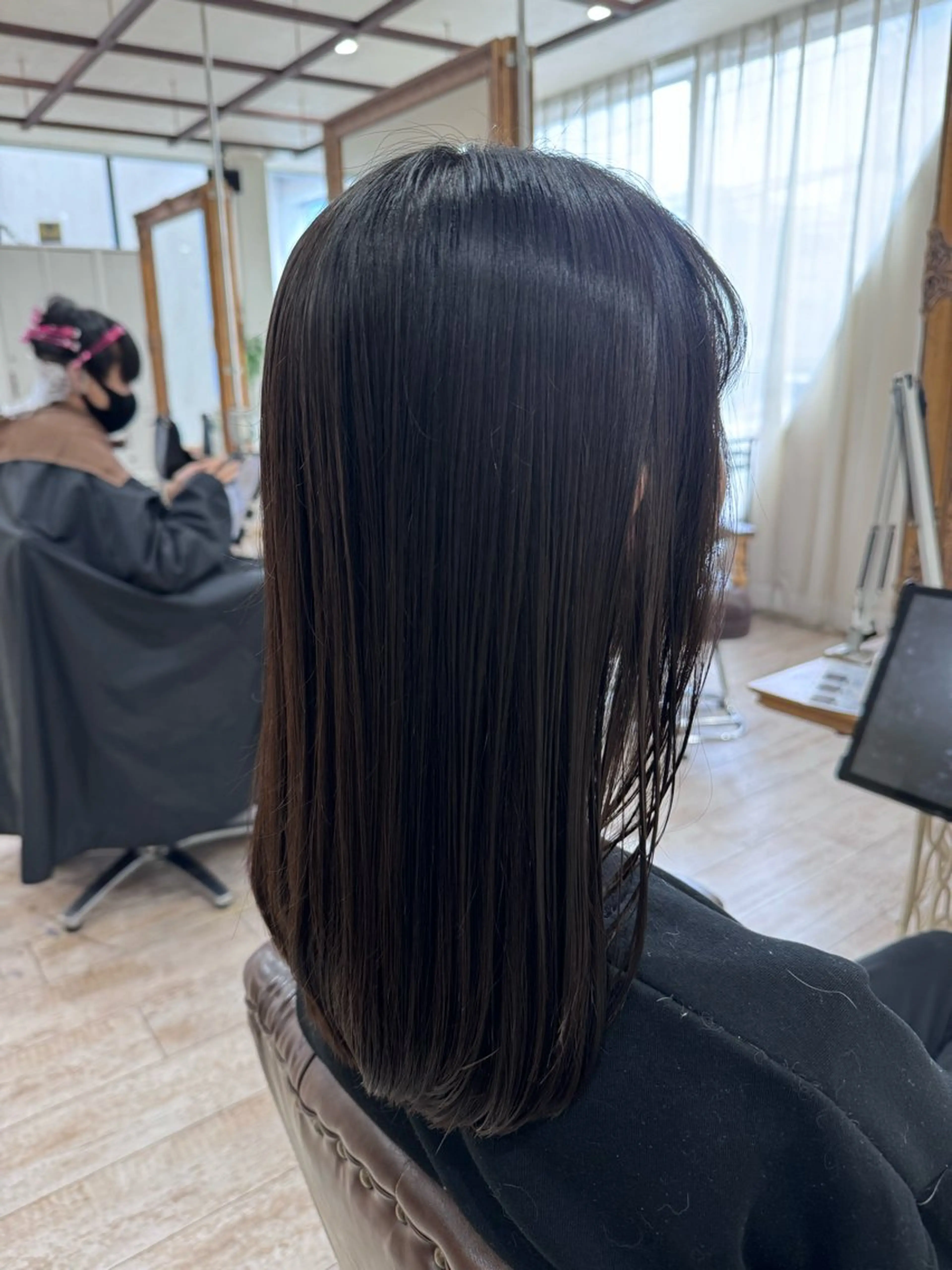 ミディアム カラー 髪質改善 レイヤーカット トリートメント カット トリートメント 新越谷noble店長 松本拓也▶◀*.のヘアスタイル