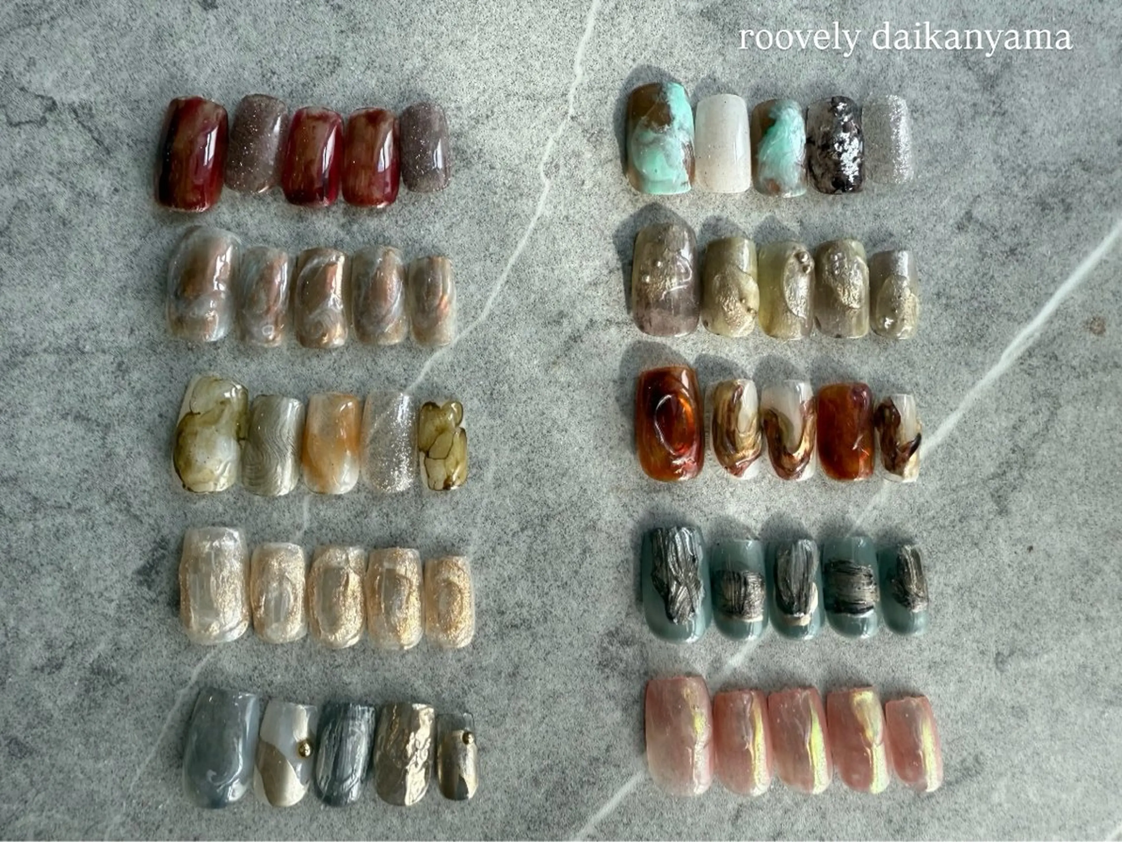 ネイル ハンドネイル Nail salon Roovely 代官山店【ネイルサロンルブリー】所属・roovely Rumi/ニュアンスのネイルデザイン