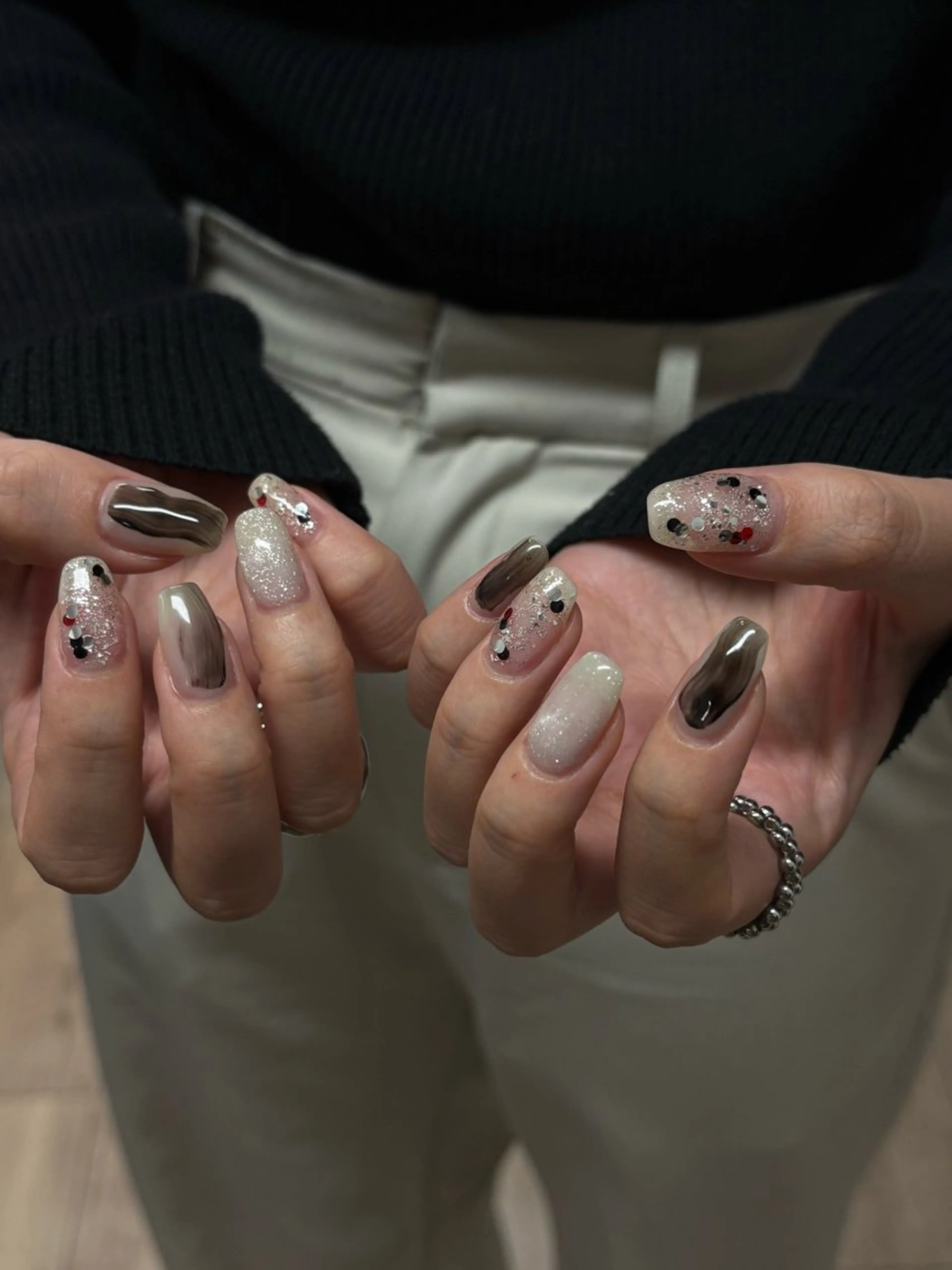 ネイル ハンドネイル GLADnail新宿 arisaのネイルデザイン