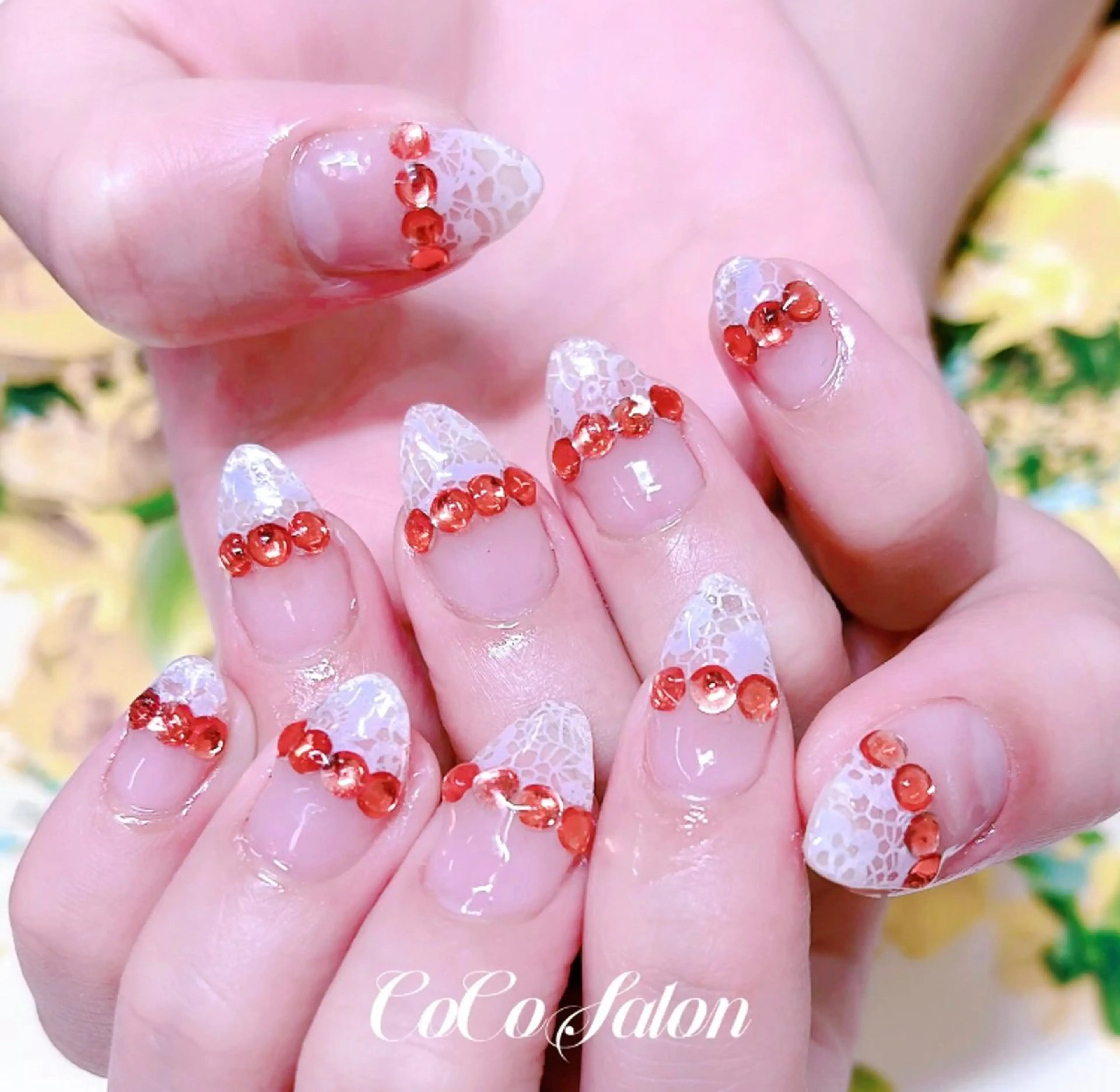 ネイル レース CoCo Salon ネイル/睫毛/脱毛のネイルデザイン