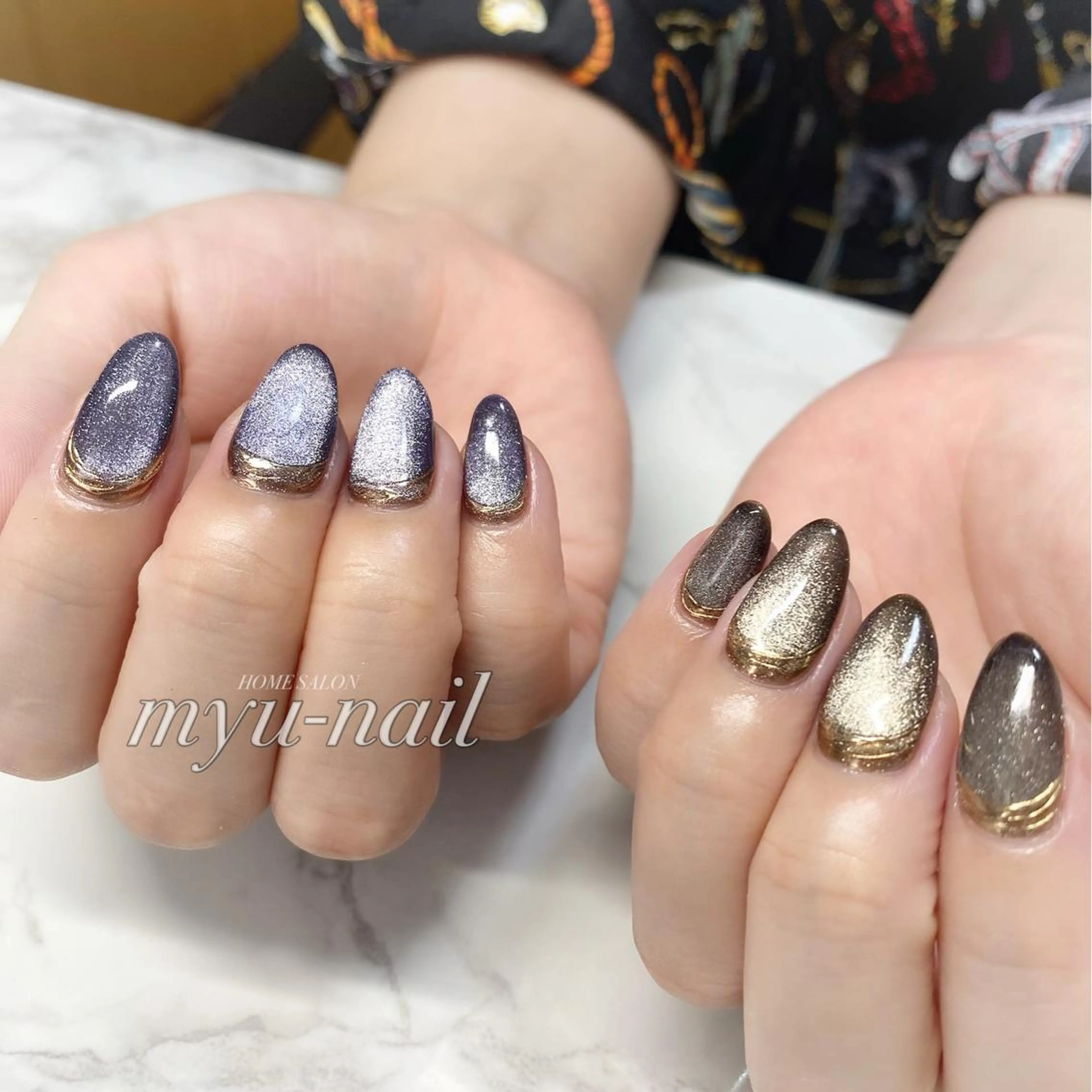 ネイル ホームサロン myu-nailのネイルデザイン