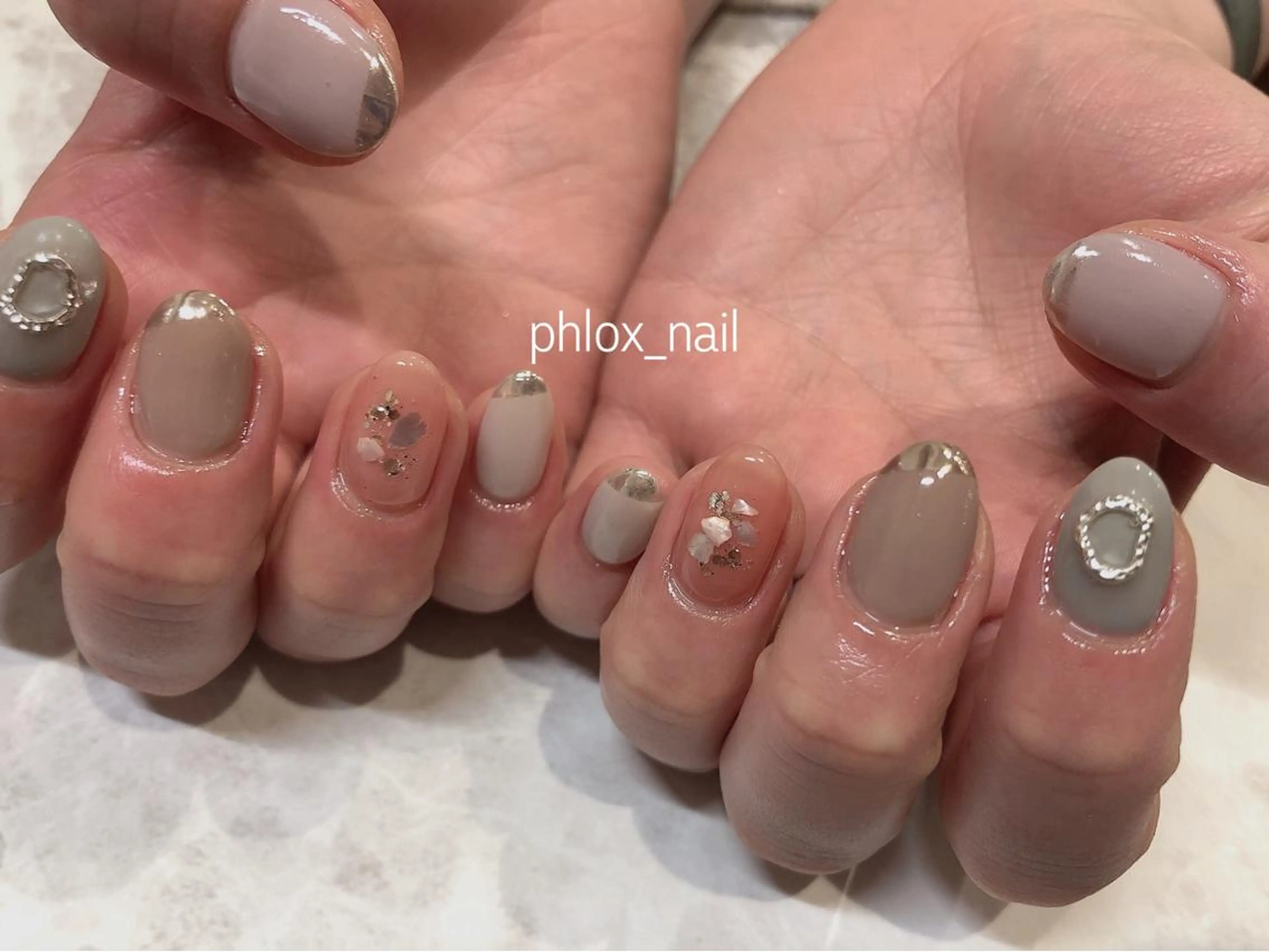 ネイル s/w ＿shokoのネイルデザイン