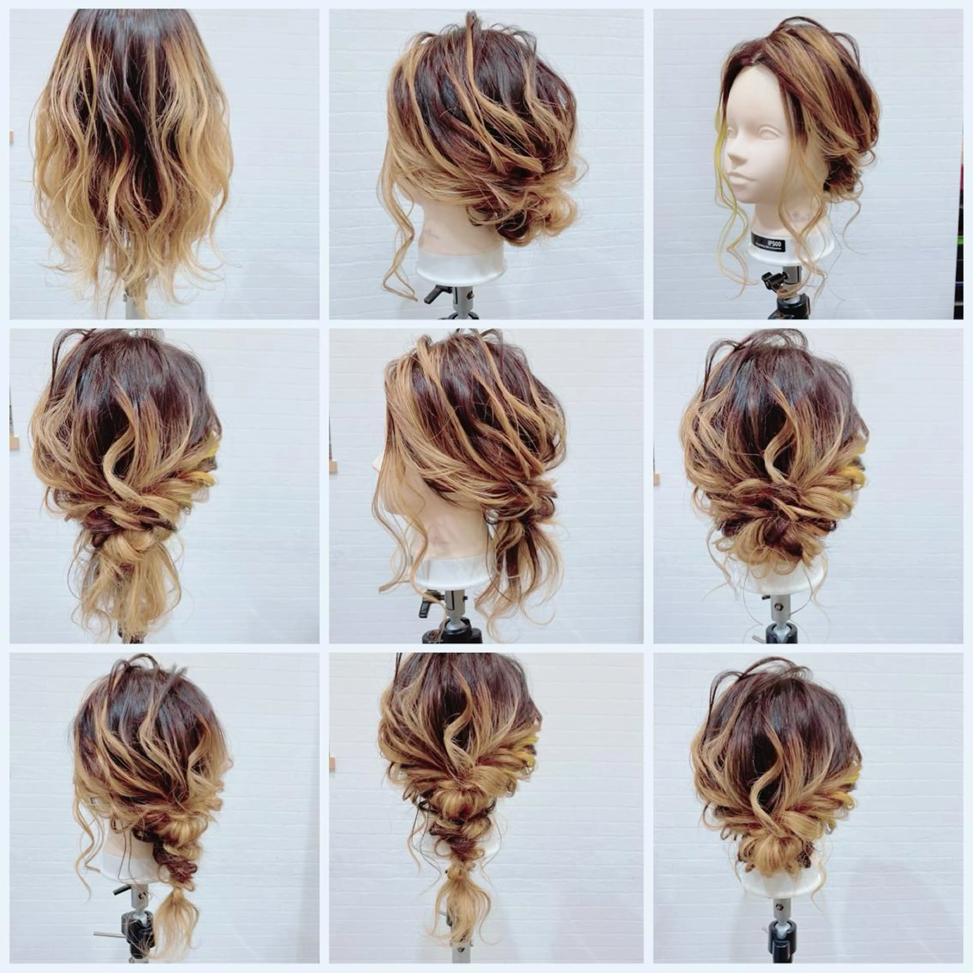 セミロング ヘアアレンジ ヘアセット GRANLUSSO 〜グランルッソ駅前店所属・木口 嘉美のヘアスタイル