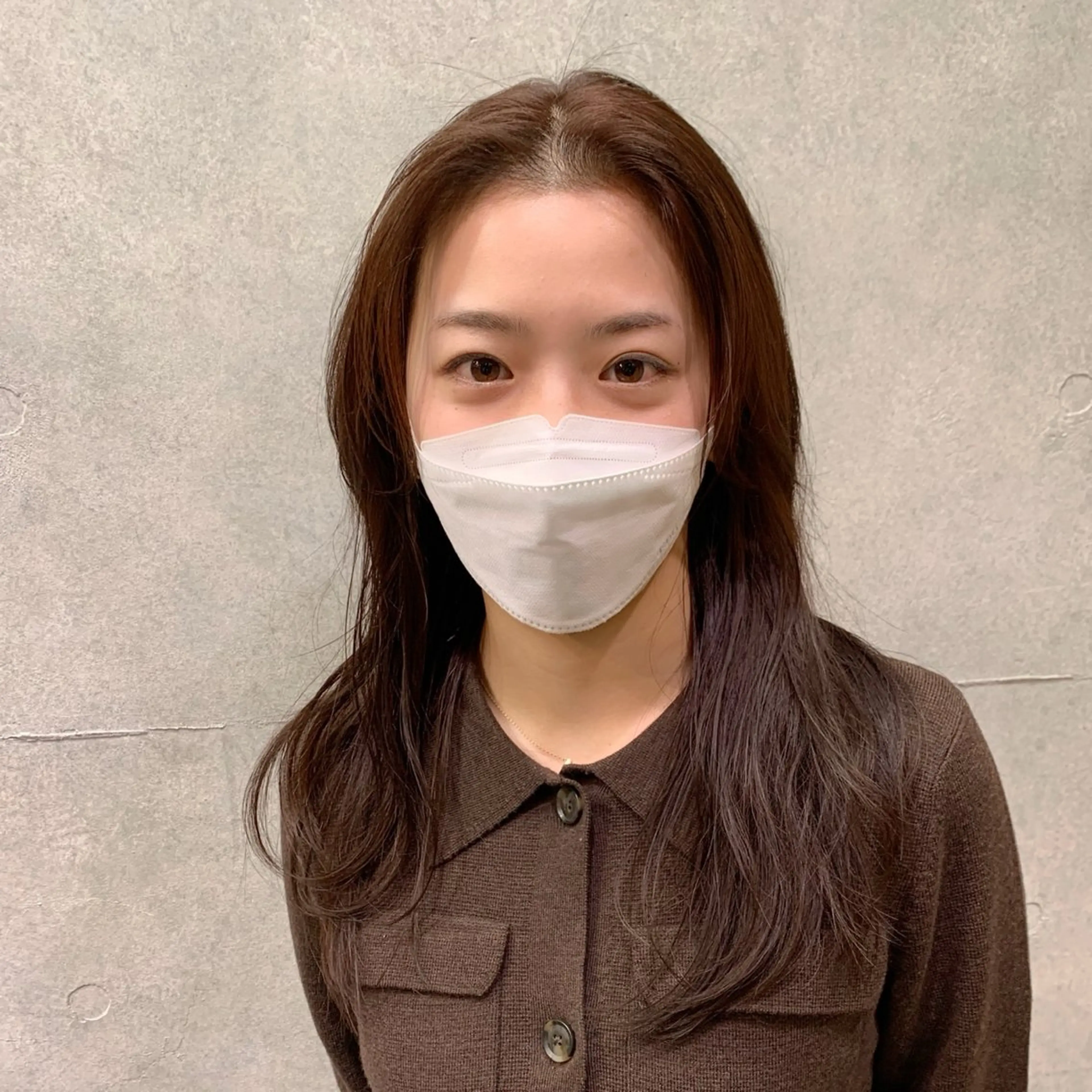 ミディアム レイヤーカット カット ヘアカラー オシャレ髪✔️ 店長オオキアキヒロのヘアスタイル