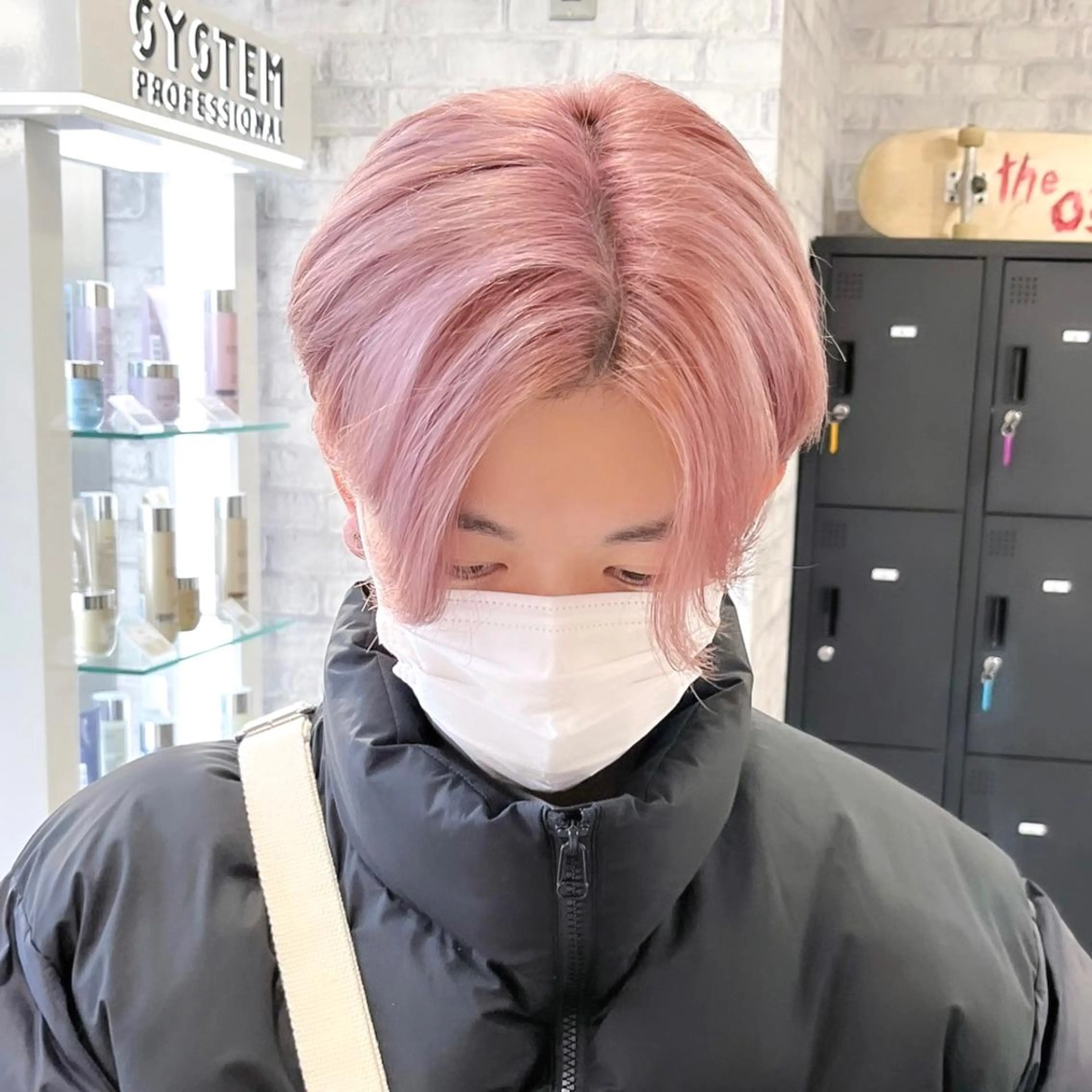 ロング カラー パーマ ヘアアレンジ メンズ キッズ ネイル マツエク・マツパ アイブロウ メンズバレイヤージュ メンズブリーチ メンズハイライト メンズハイトーン メンズインナーカラー 🐺ウルフ×ハイトー ン🖤Yukinoのヘアスタイル