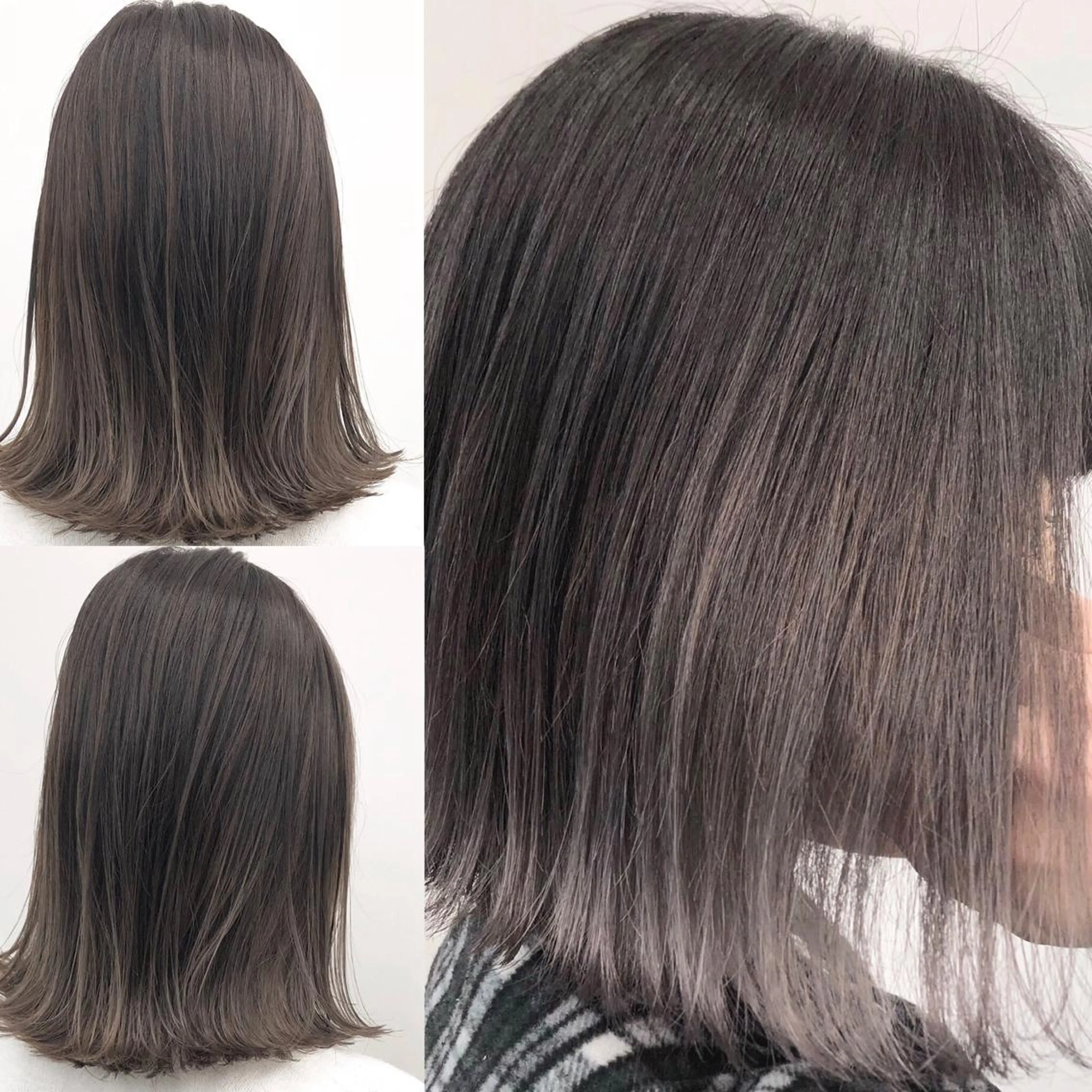 ミディアム カラー パーマ 【公式】amble luxe池袋東口🩷のヘアスタイル