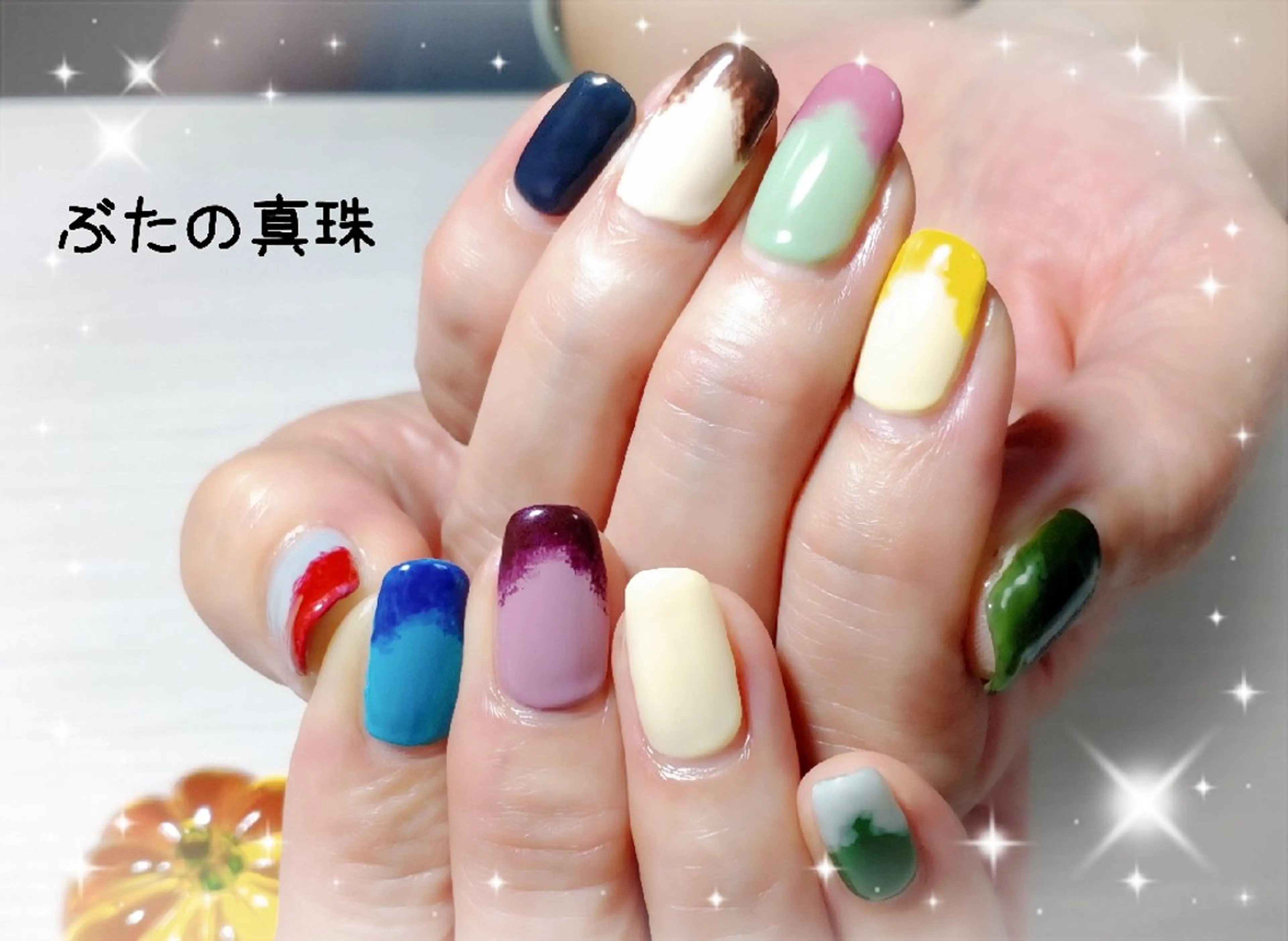 お持ち込みデザインやり放題💅オフなし♪の写真