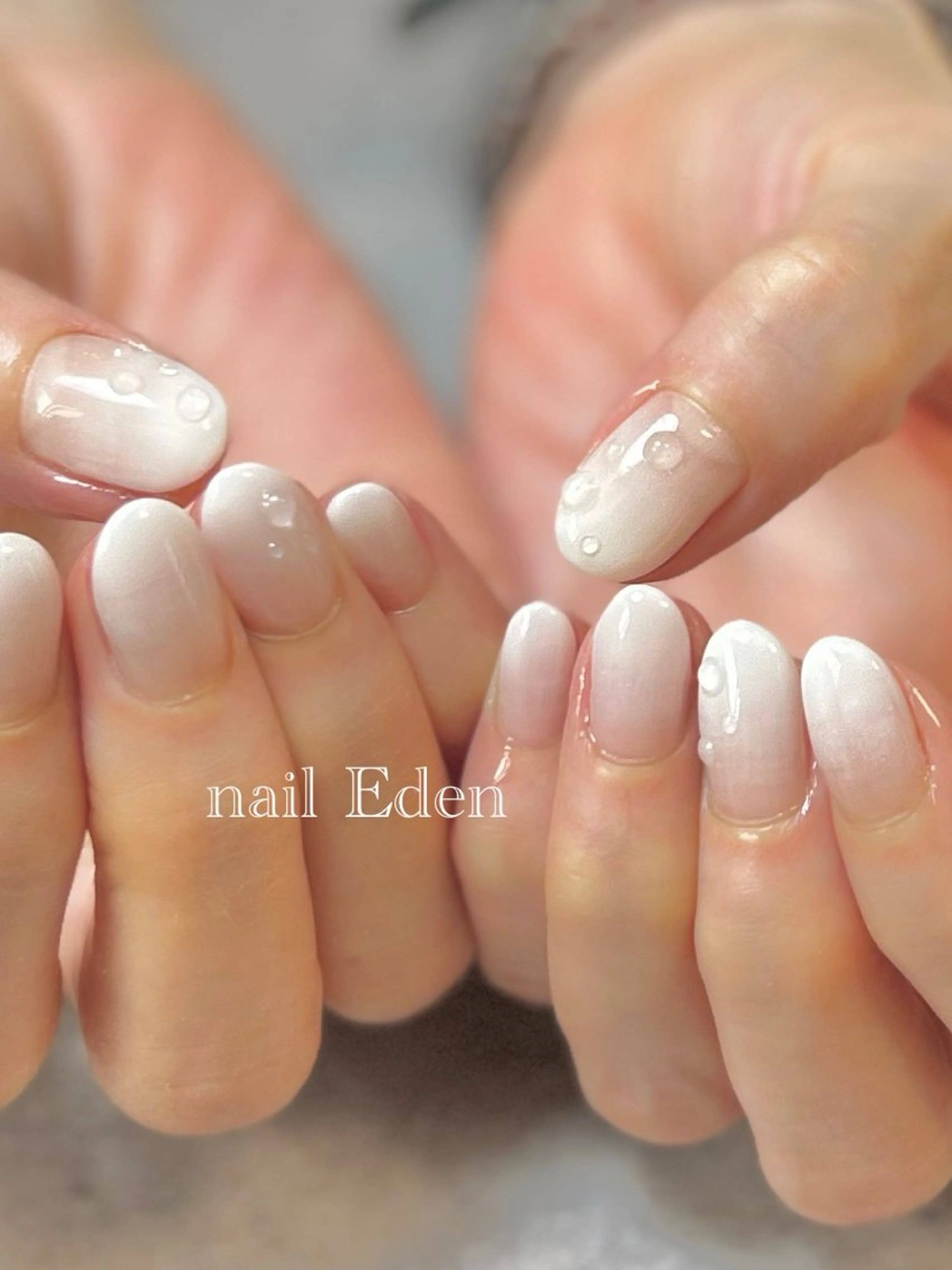 ネイル グラデーション 持ち込み Eden　private nail saron所属・Eden ♾️のネイルデザイン