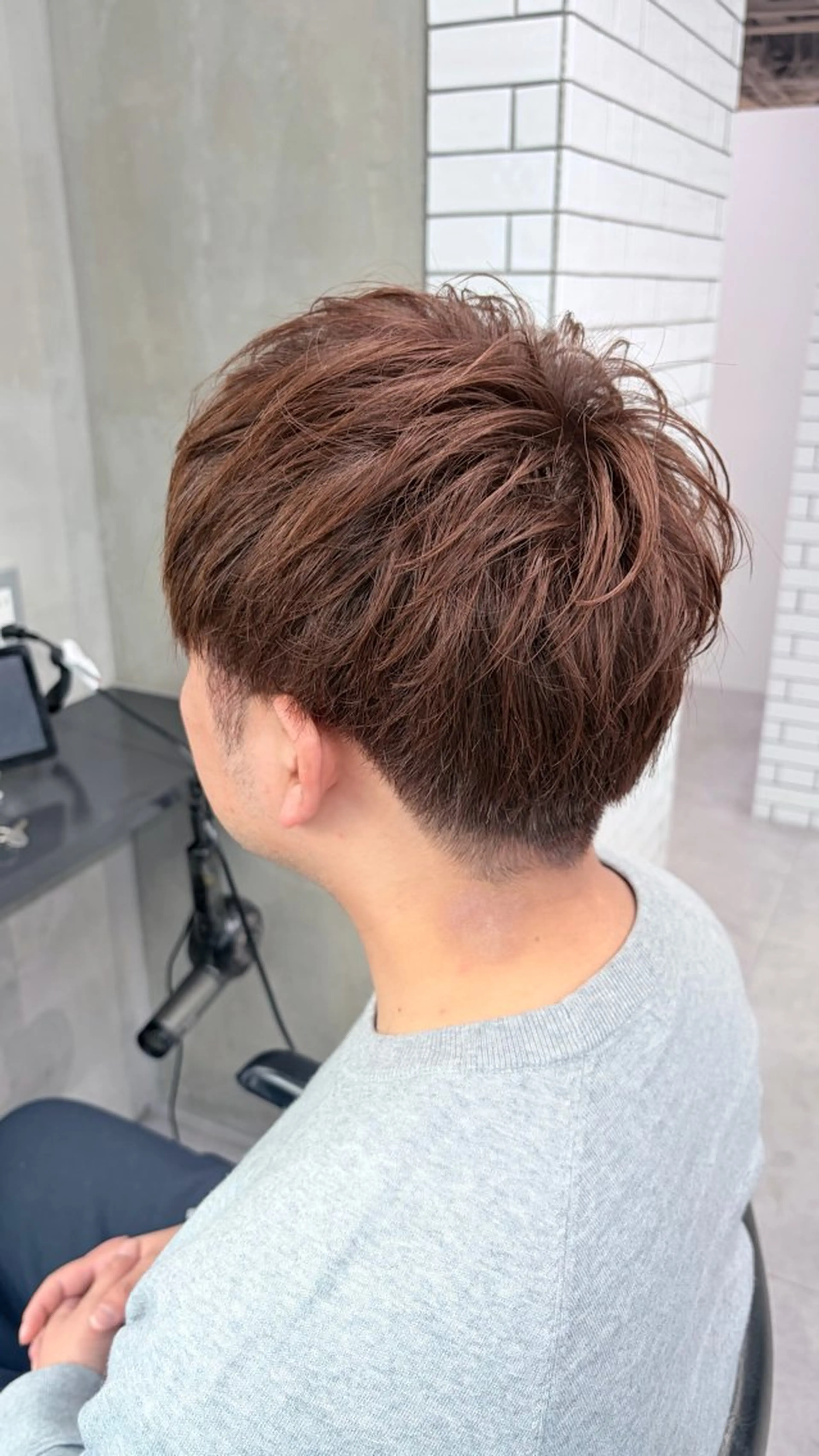 メンズ カット ヘアカラー 井田 直美のヘアスタイル
