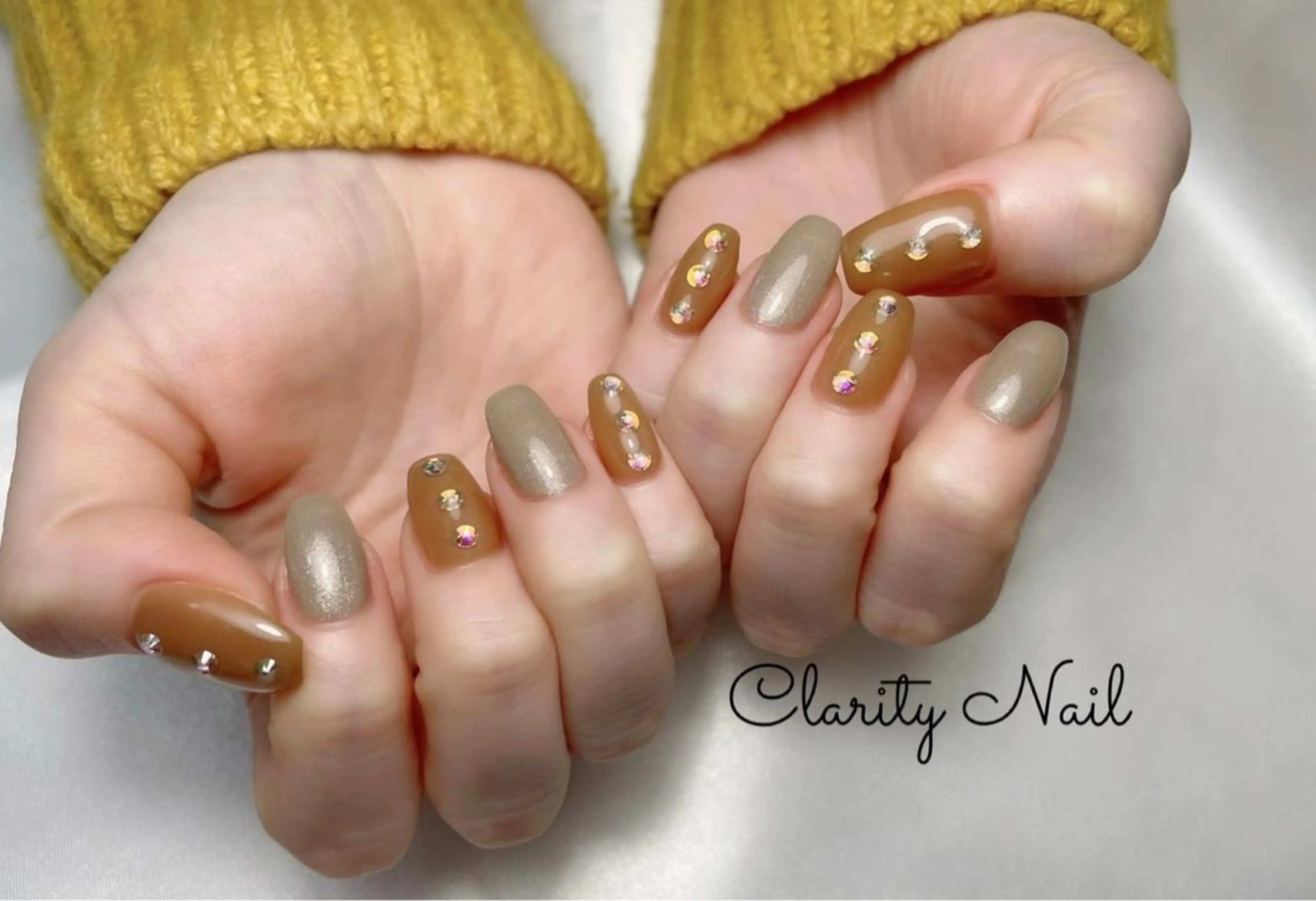 ネイル ハンドネイル Clarity Nailのネイルデザイン