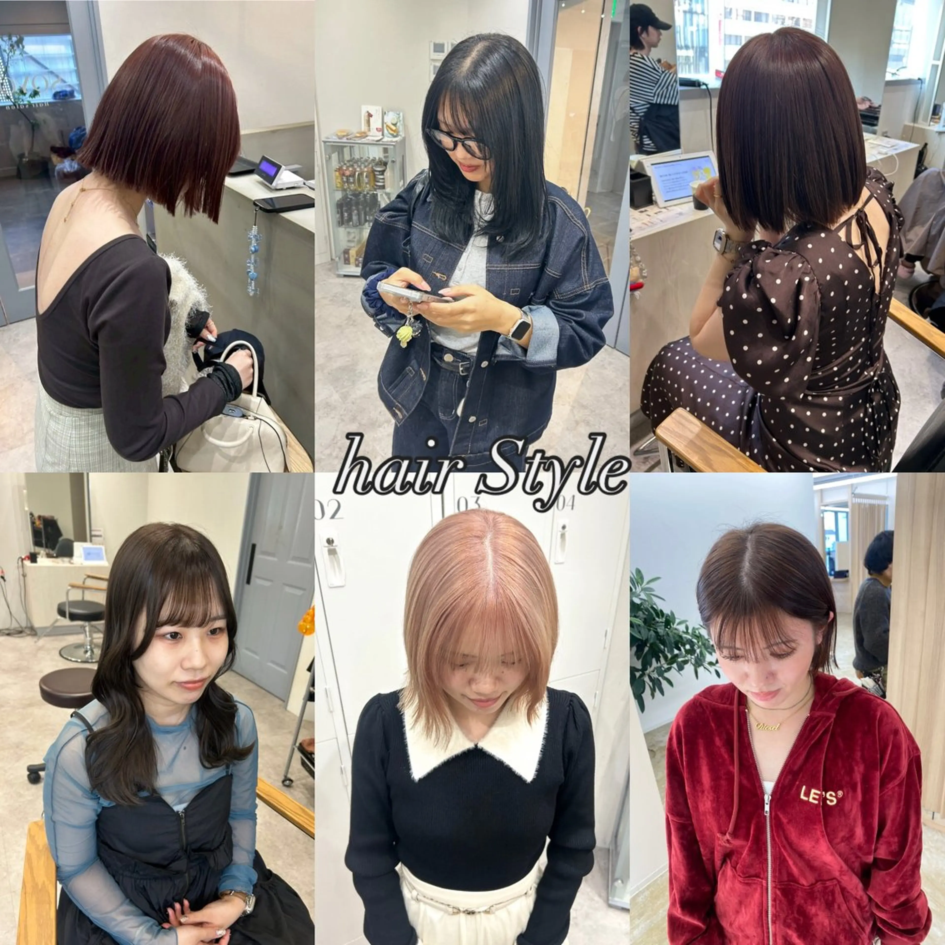 ミディアム カラー ヘアアレンジ ヘアカラー ボブ /ニュアンス/ satomi🧸💖のヘアスタイル