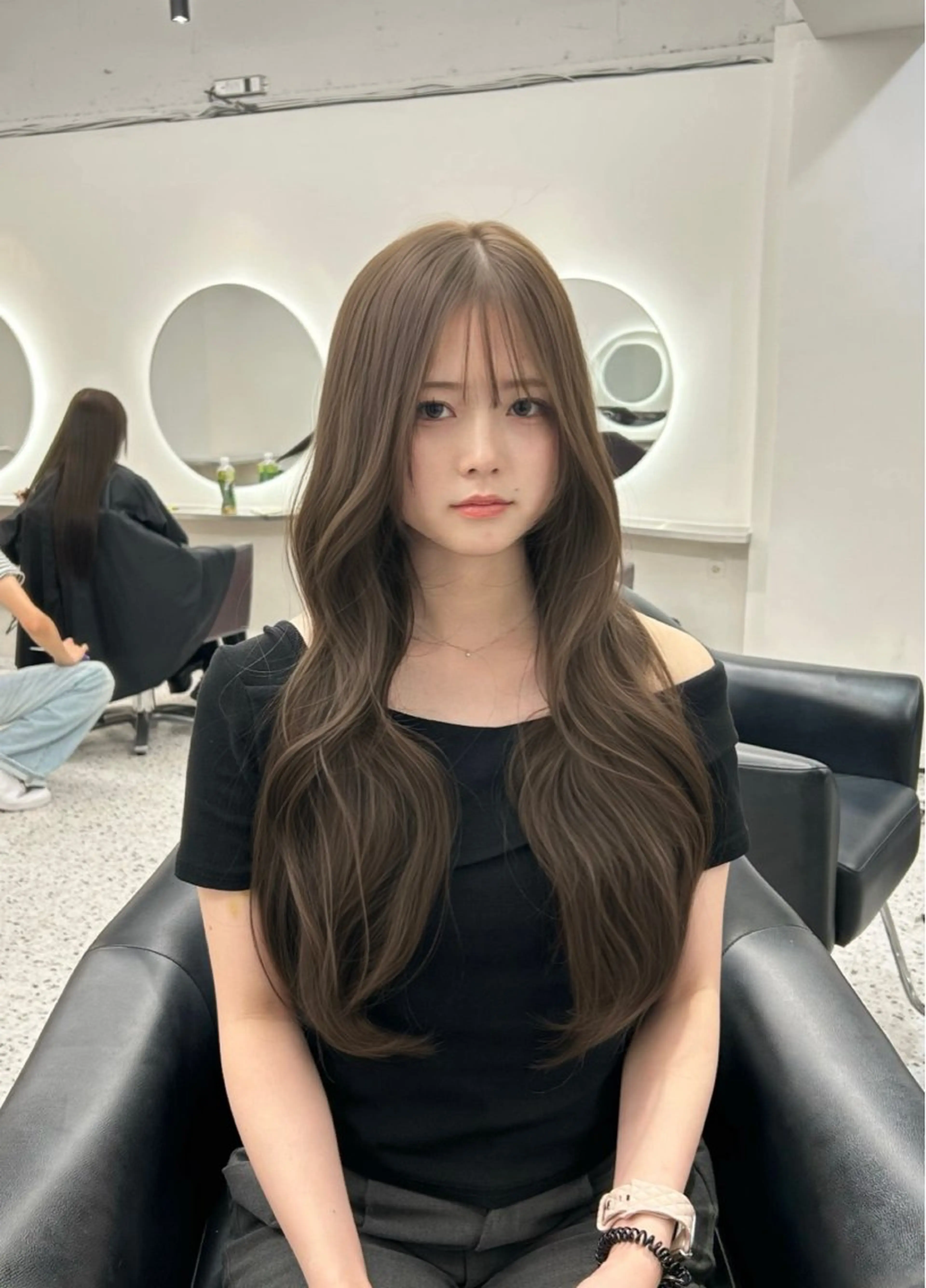 似合わせカット✨️＆透明感カラー🫧(クイックトリートメント💎)の写真