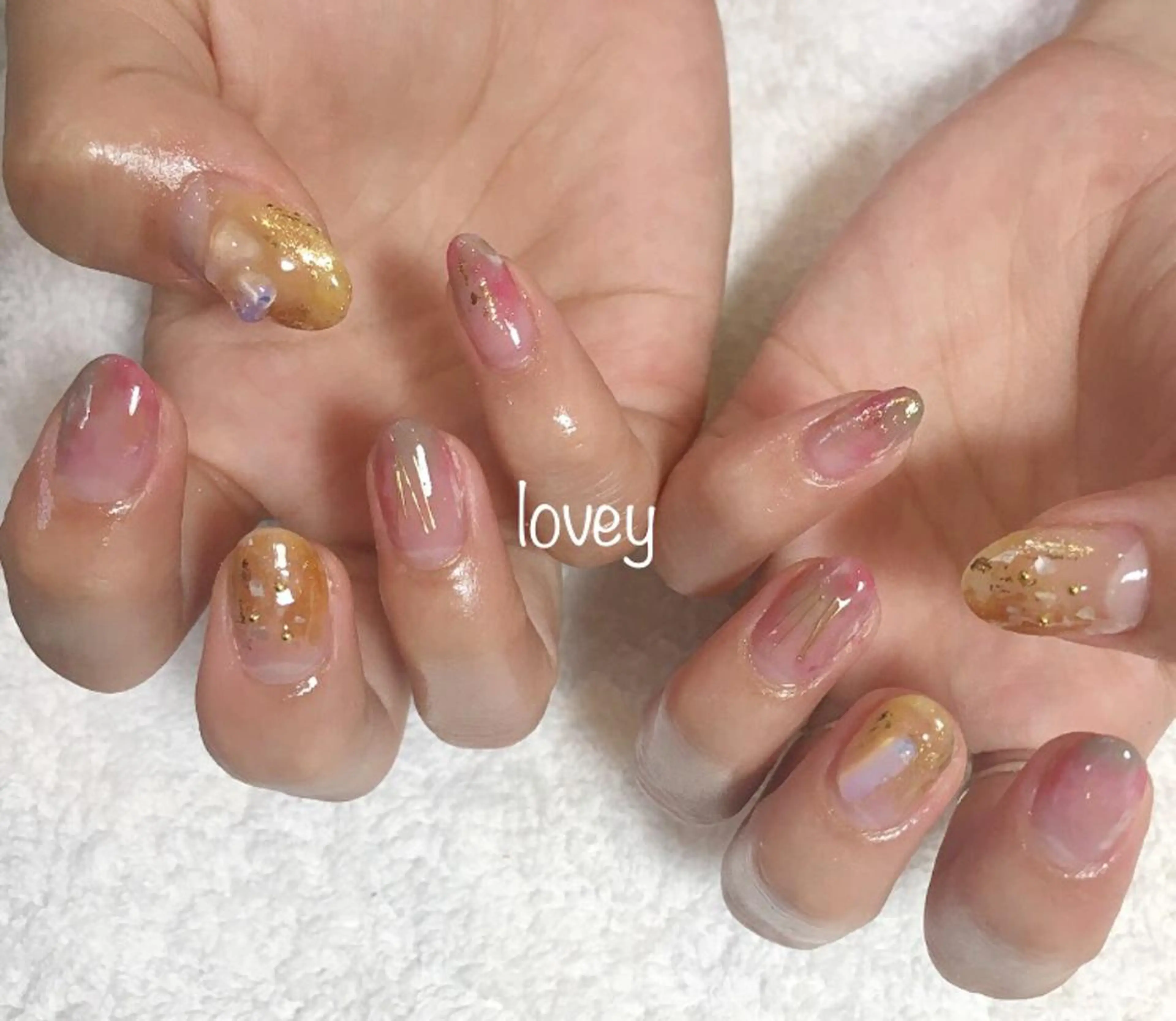ネイル プライベートサロン loveyのネイルデザイン