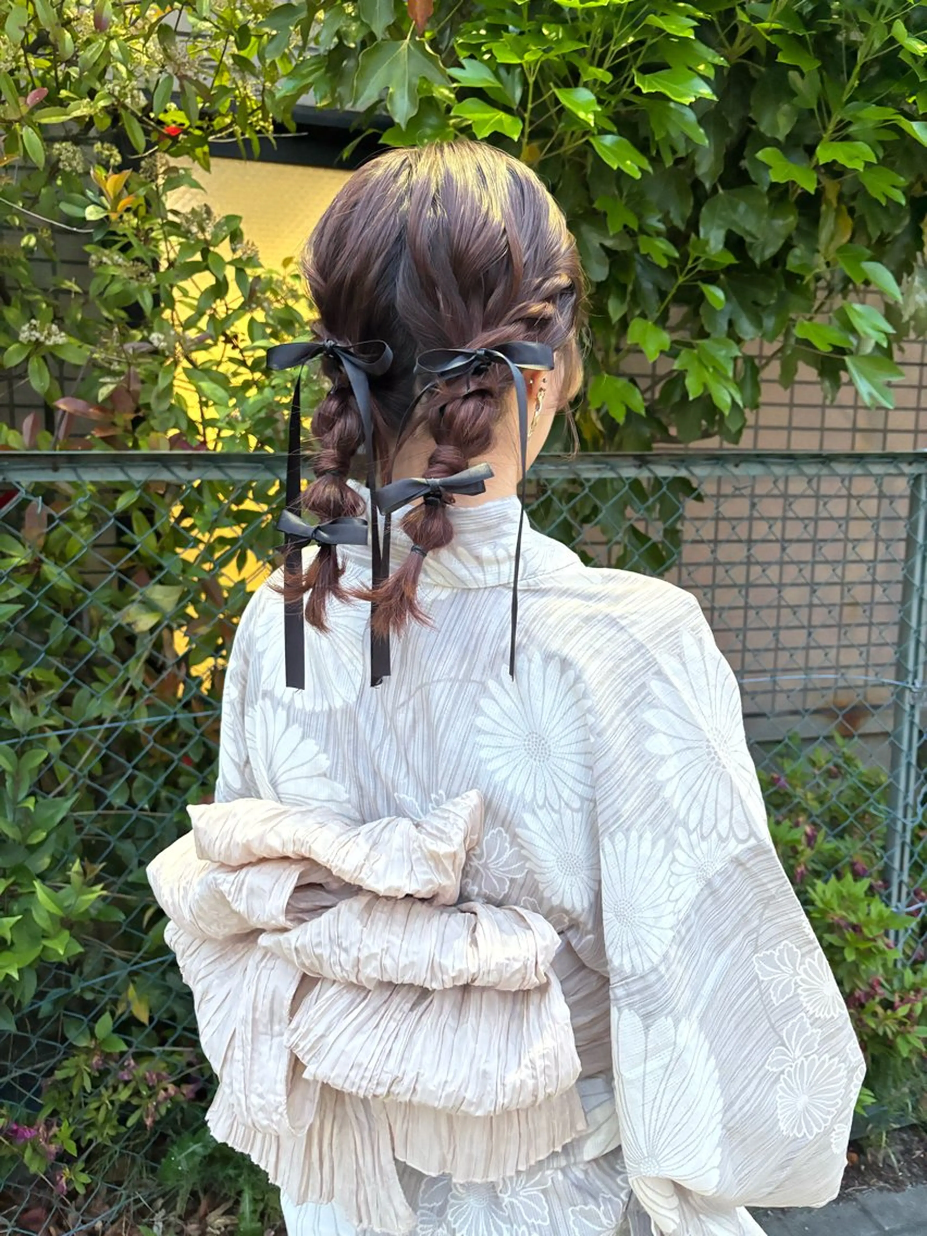 【電話予約限定】🎐浴衣着付け＋ヘアセット🎐の写真