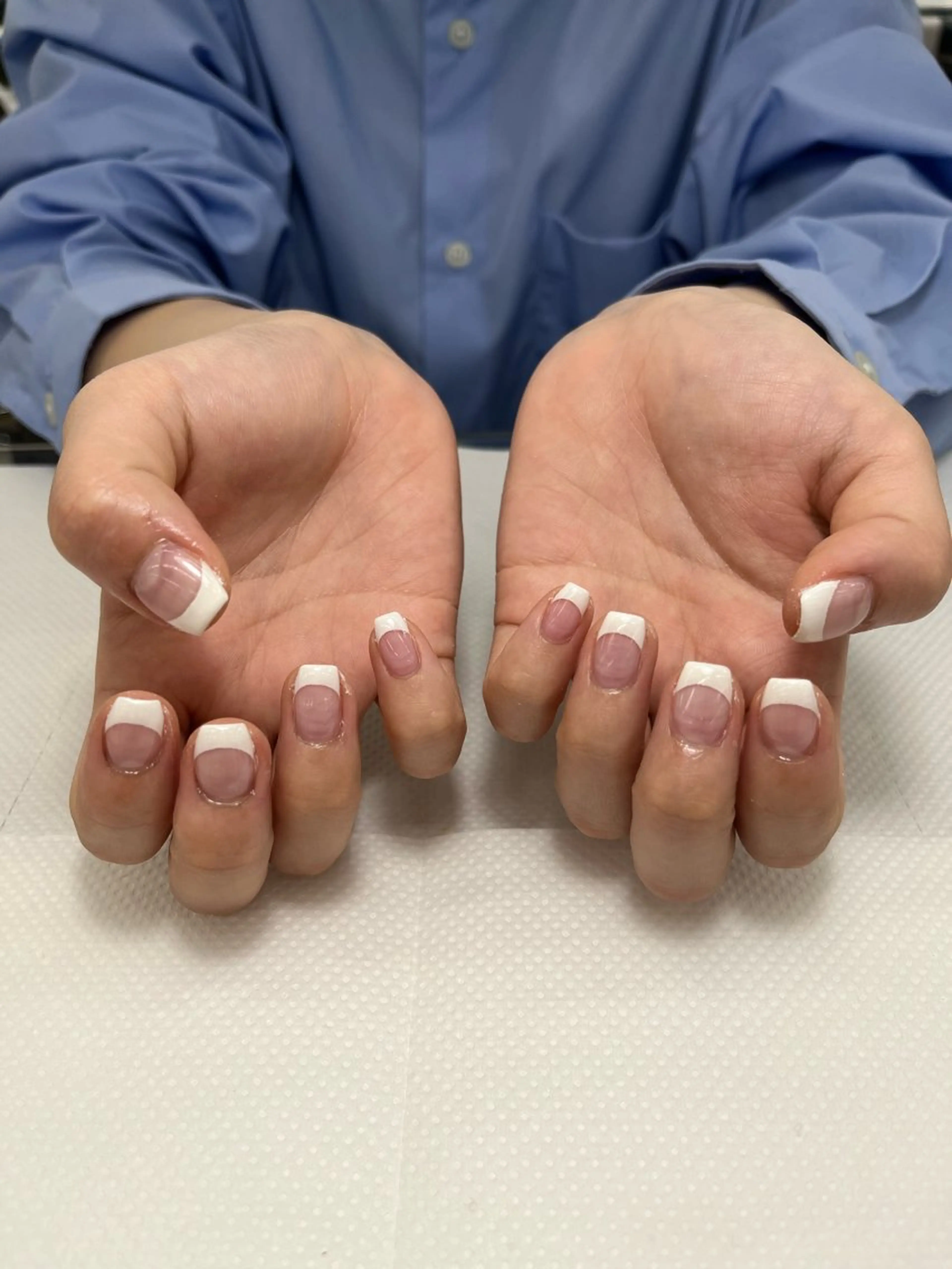 ネイル フレンチネイル ハンドネイル yamazoe 【MAXKELLY】のネイルデザイン