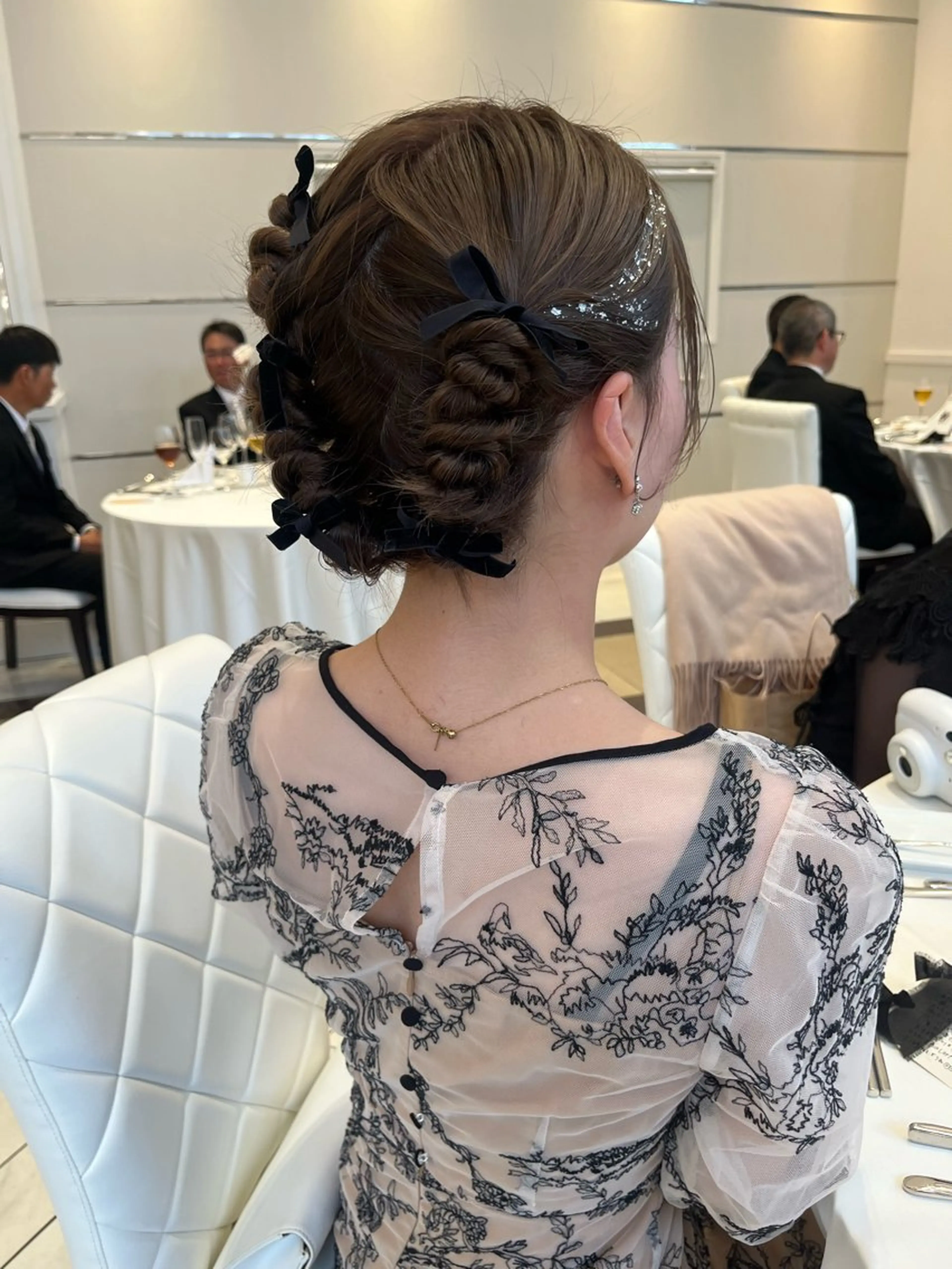 ヘアアレンジ ヘアセット 金沢市/美容師/ 岡島由希美のマツエク・マツパデザイン