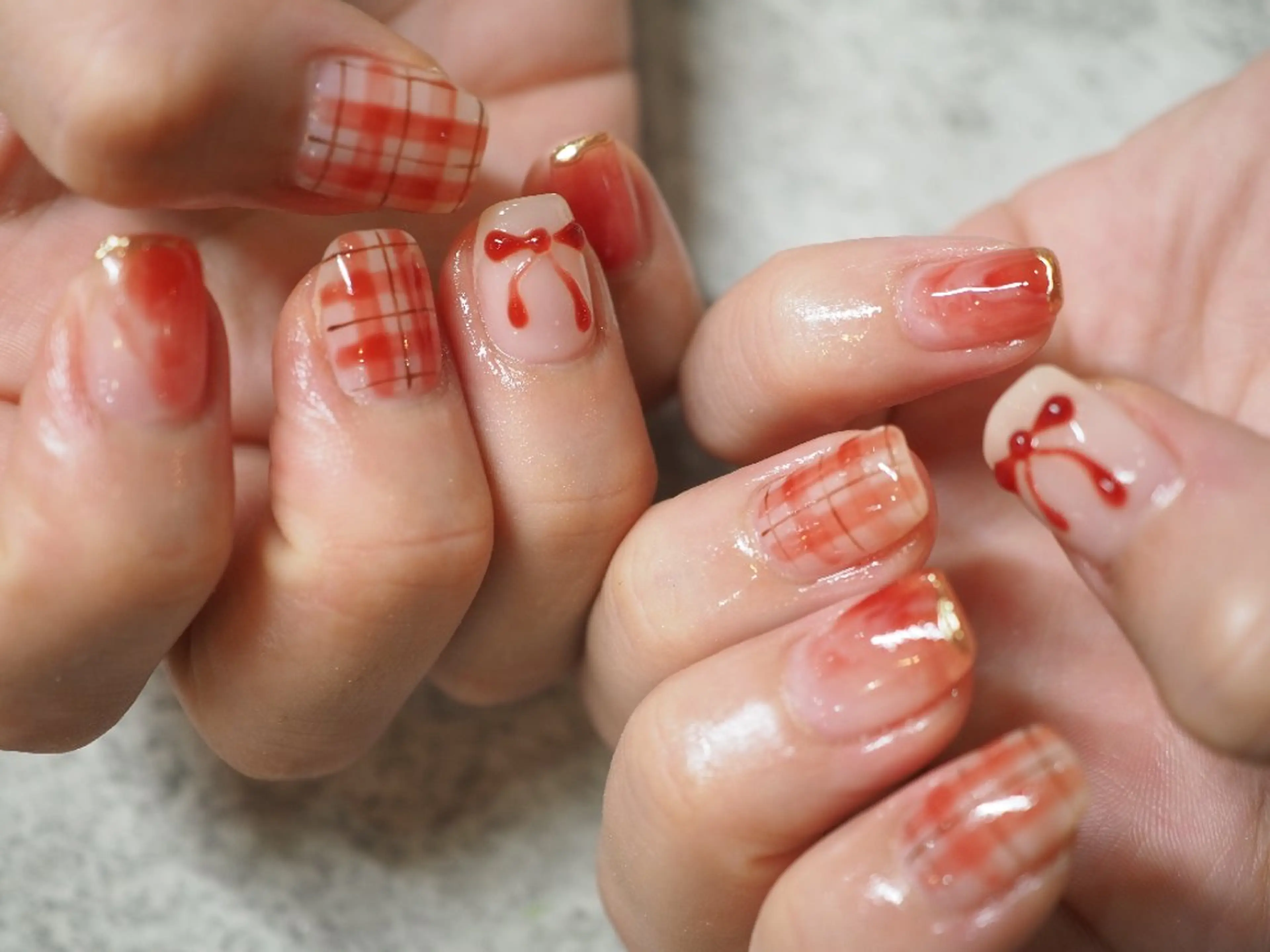 ネイル ハンドネイル glaNje 福光のネイルデザイン