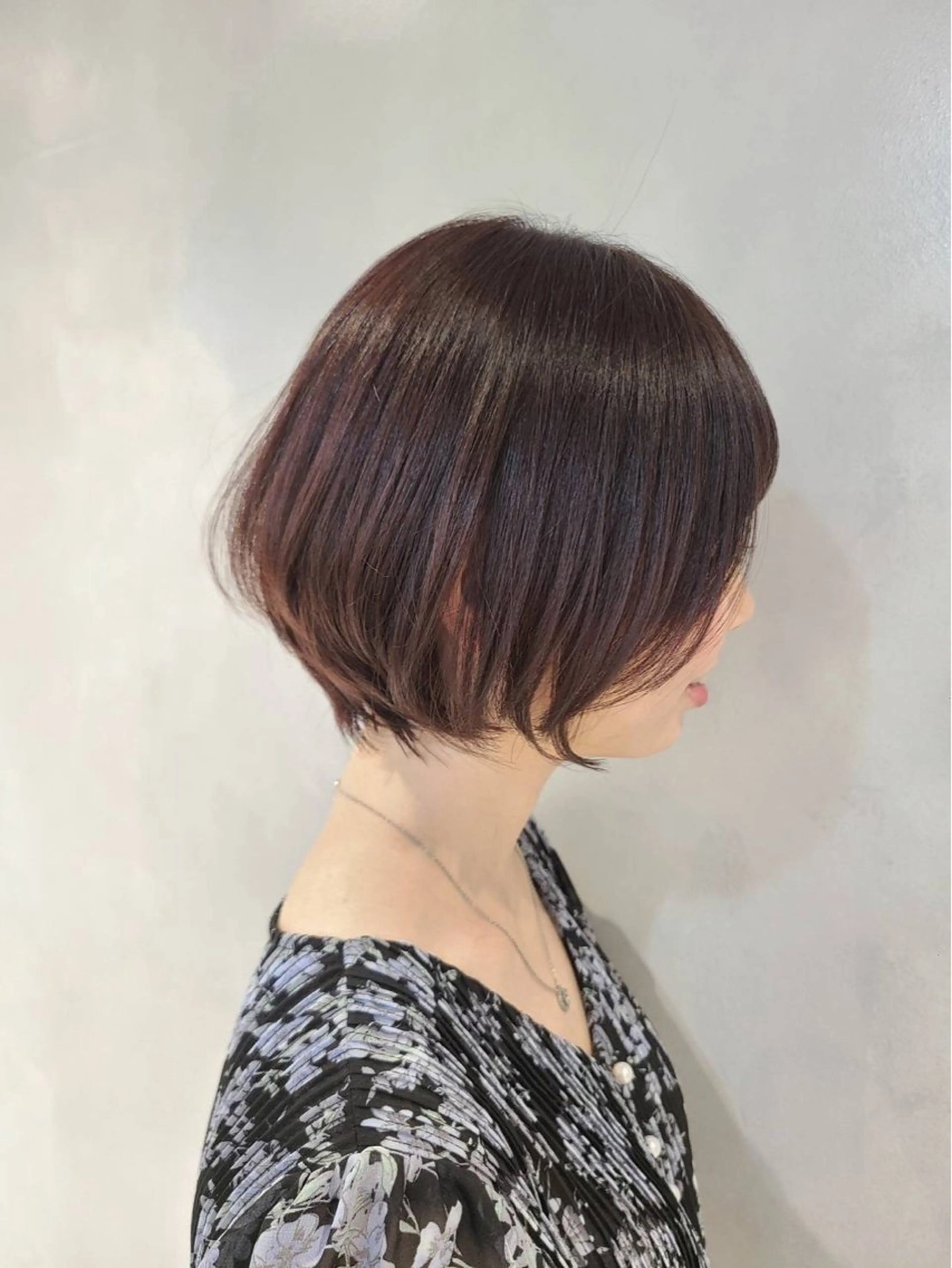 ショート EMANON銀座所属・ショート・ボブ✂️ 紅葉のヘアスタイル