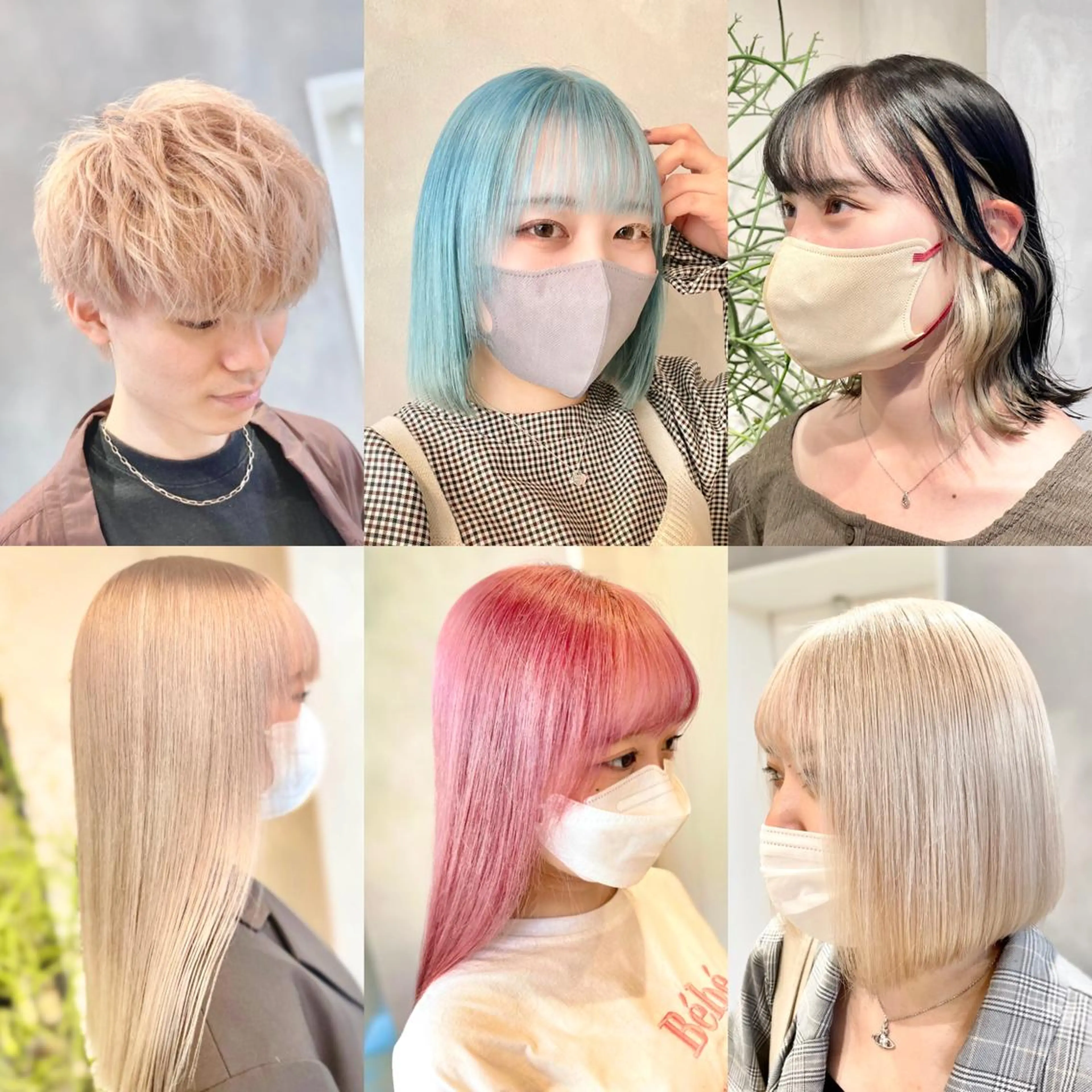 ショート カラー カット ヘアカラー トリートメント ヘアセット meme原宿所属・ブロンド・ハイトーン /遠藤将太のヘアスタイル