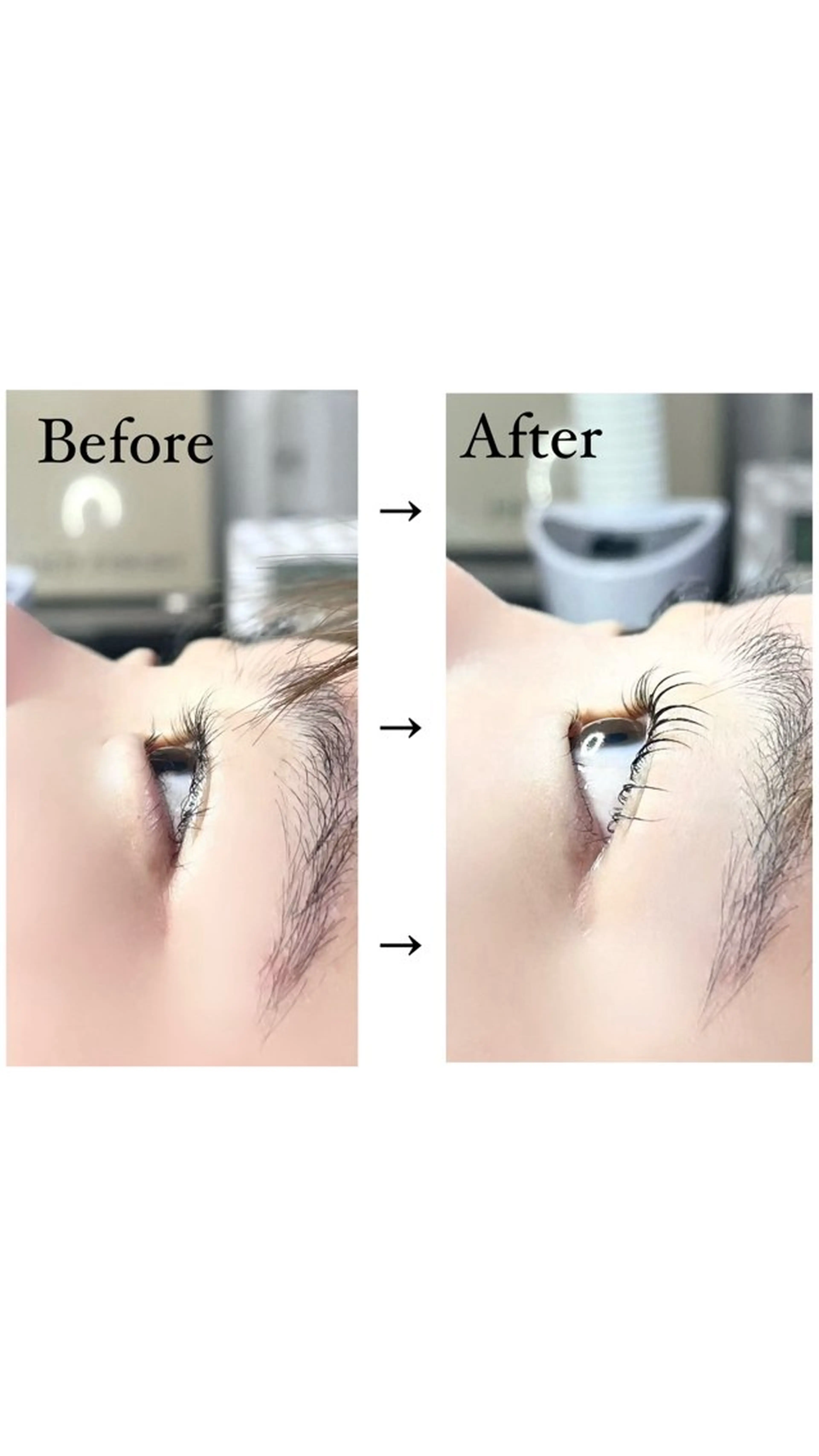 マツエク・マツパ 一重×まつ毛パーマ 板坂 真依のマツエク・マツパデザイン