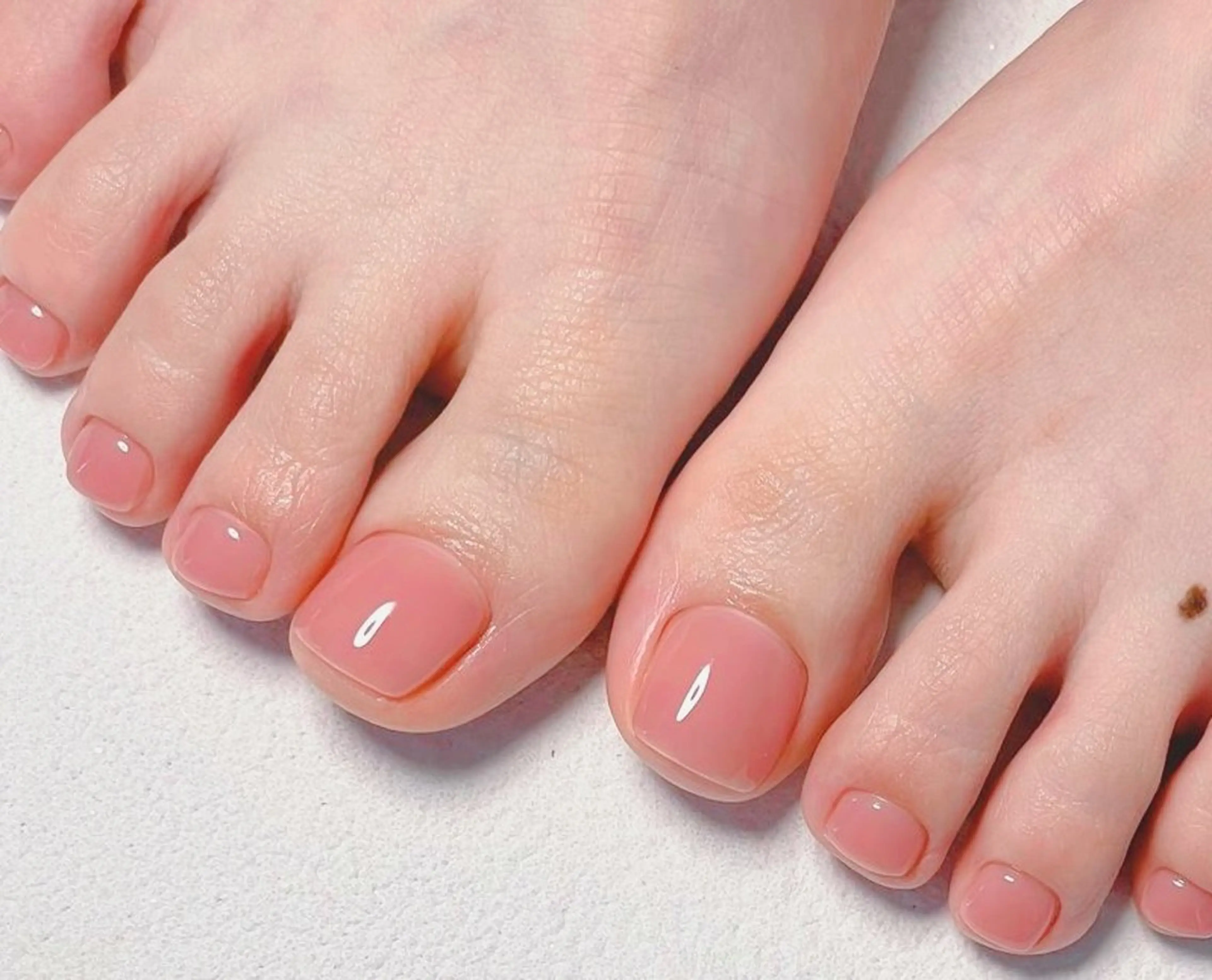 ネイル フットネイル ワンカラーネイル オトク ネイルのネイルデザイン