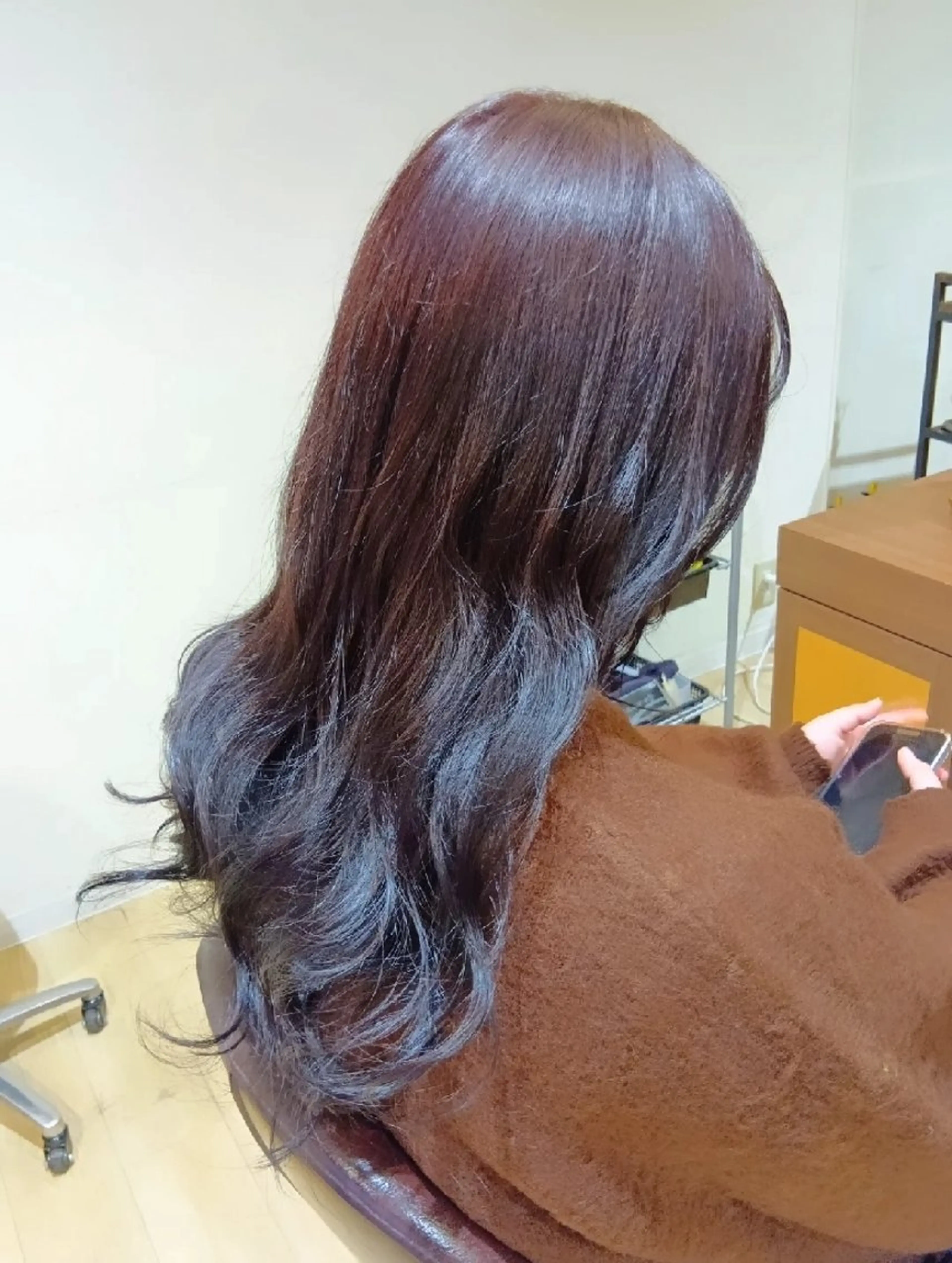 カラー ロング グレージュ ラベンダーカラー ラベンダーグレージュ ラベンダーグレー 縮毛矯正 カット ヘアカラー トリートメント 小林暢🌟Orque 髪質改善サロン🌙のヘアスタイル
