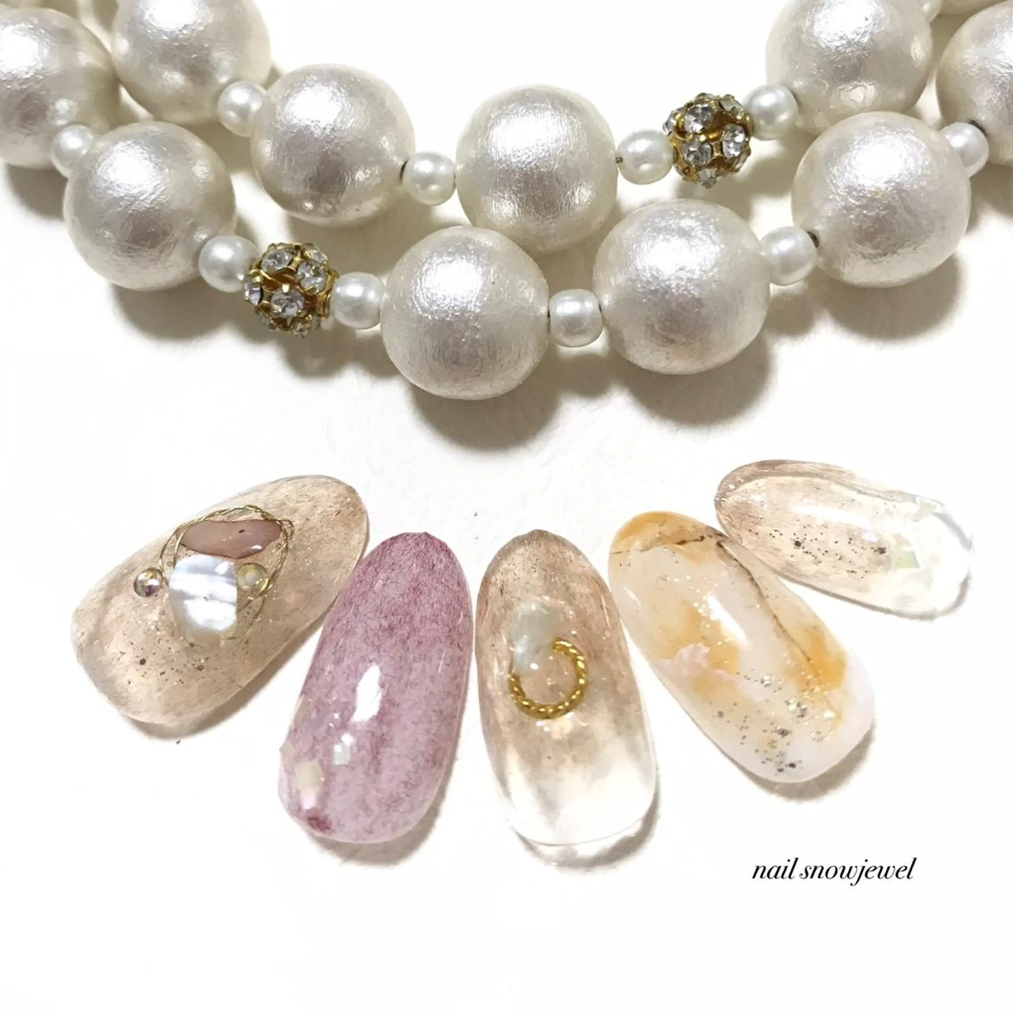 ネイル nail snowjewelのネイルデザイン