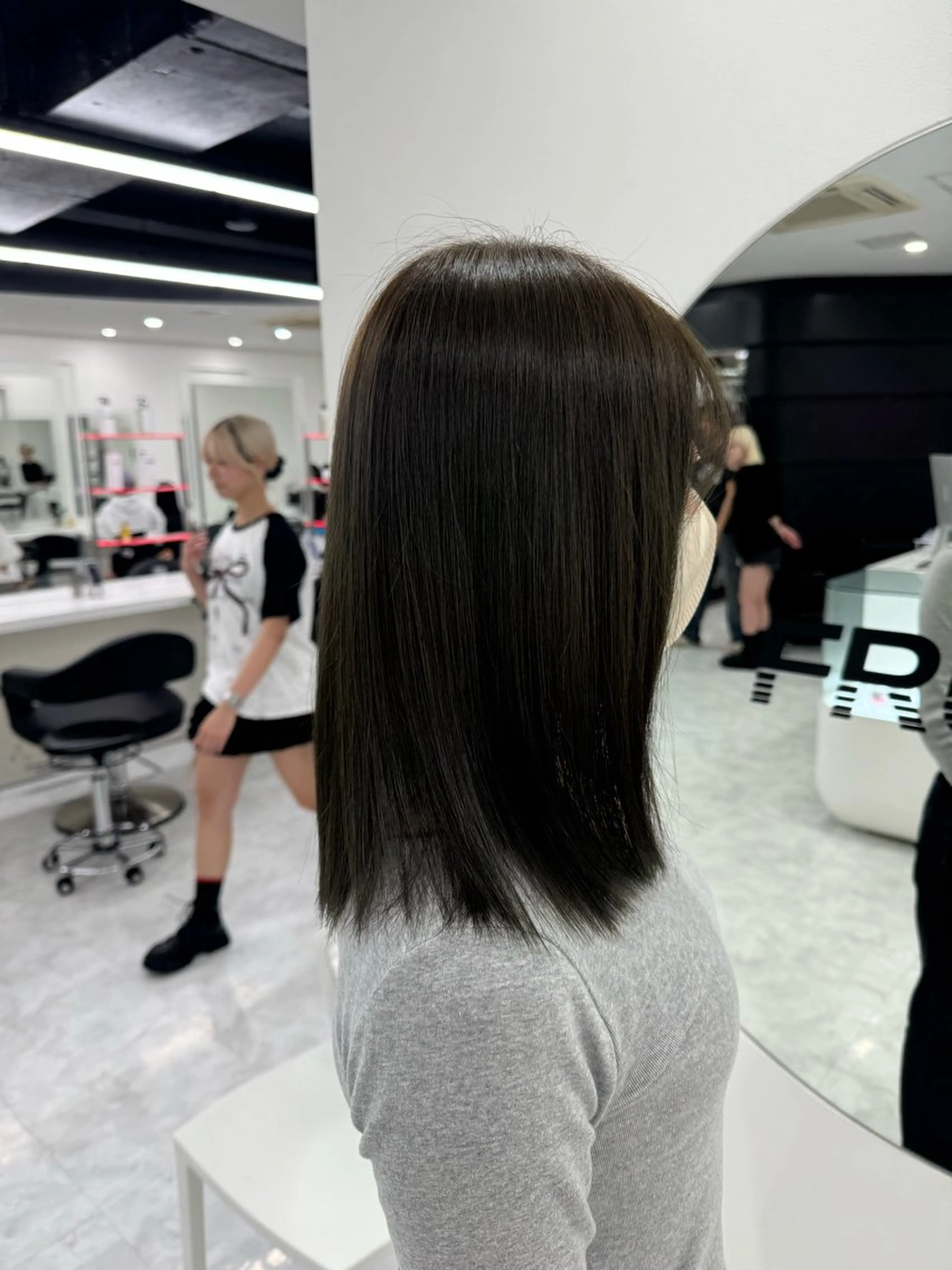 カラー ヘアカラー トリートメント 大人っぽ韓国🤍ブリ ーチ/mitsukiのヘアスタイル