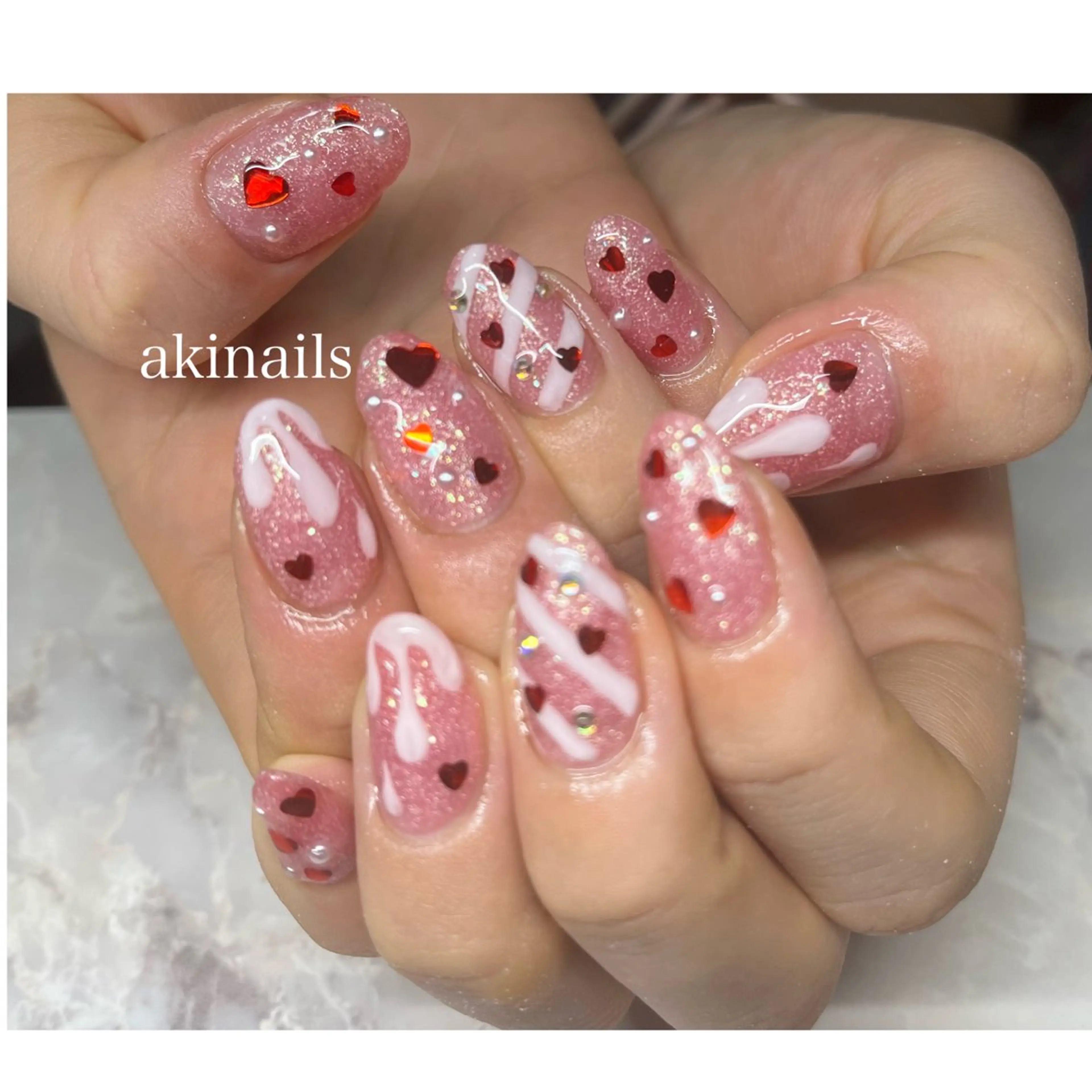 ネイル aki nailsのネイルデザイン