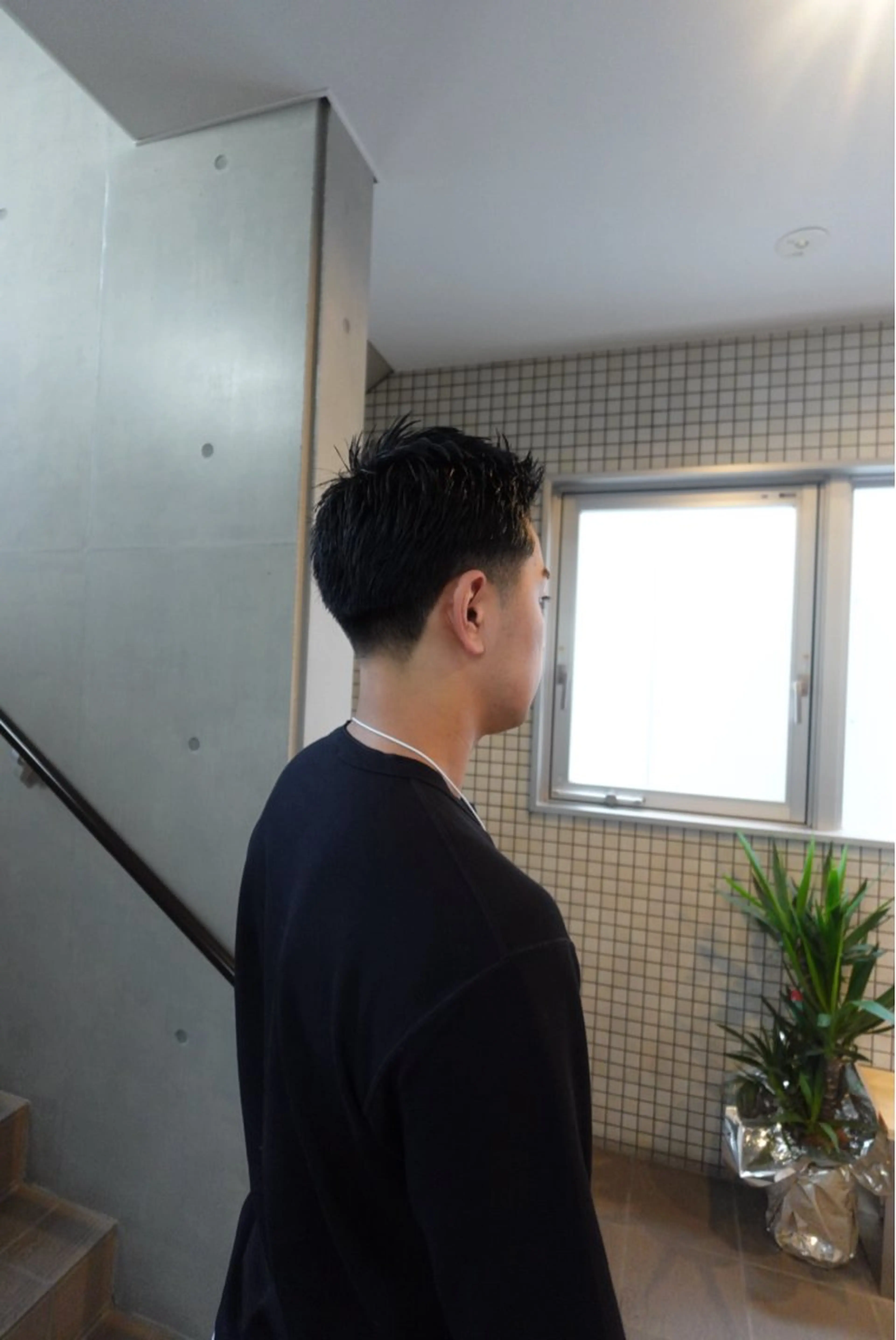 メンズ カット leo/ロング／ レイヤーカット⛈️のヘアスタイル