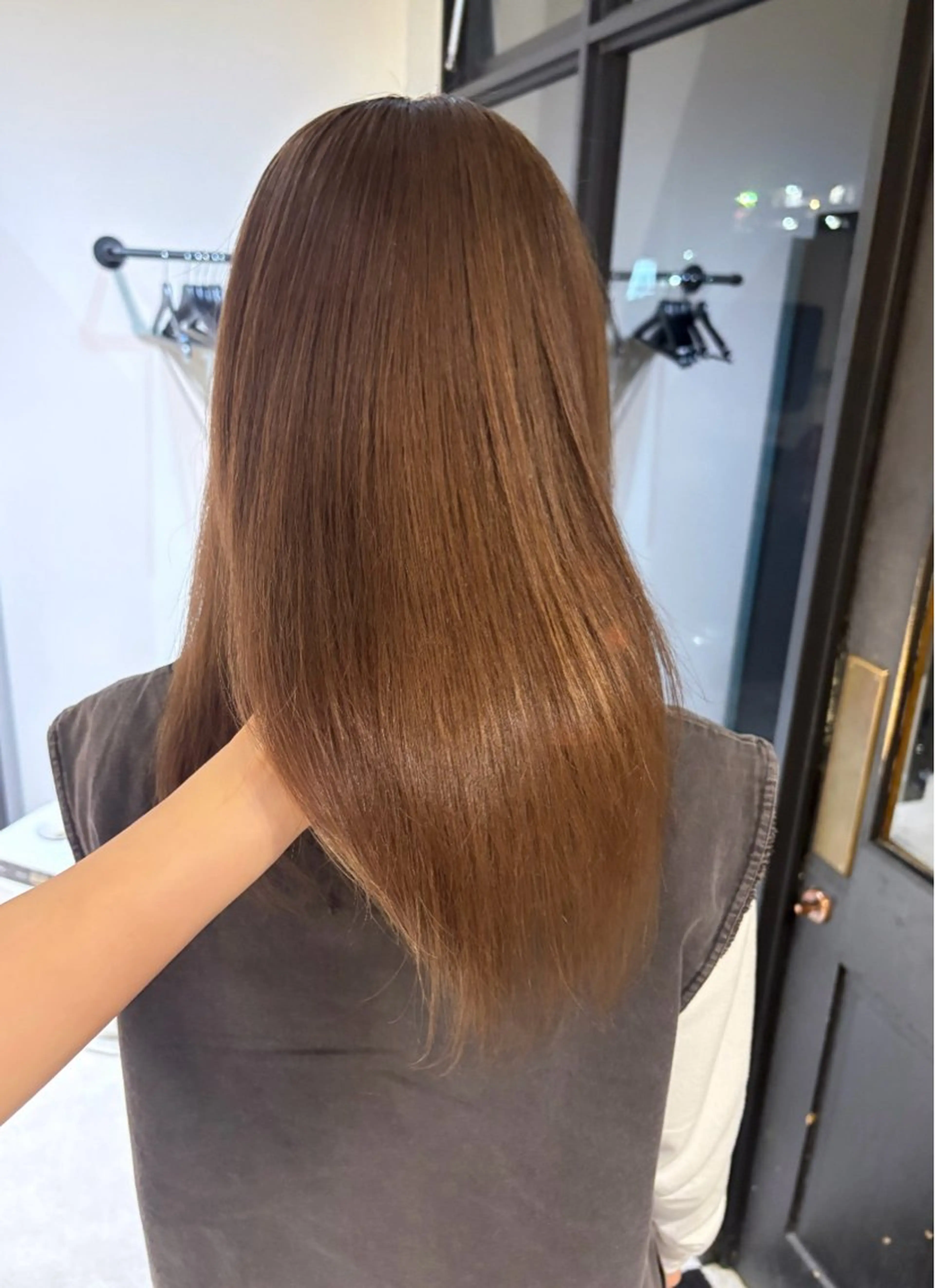 ロング ヘアカラー トリートメント エデル所属・⠀ hinaのヘアスタイル