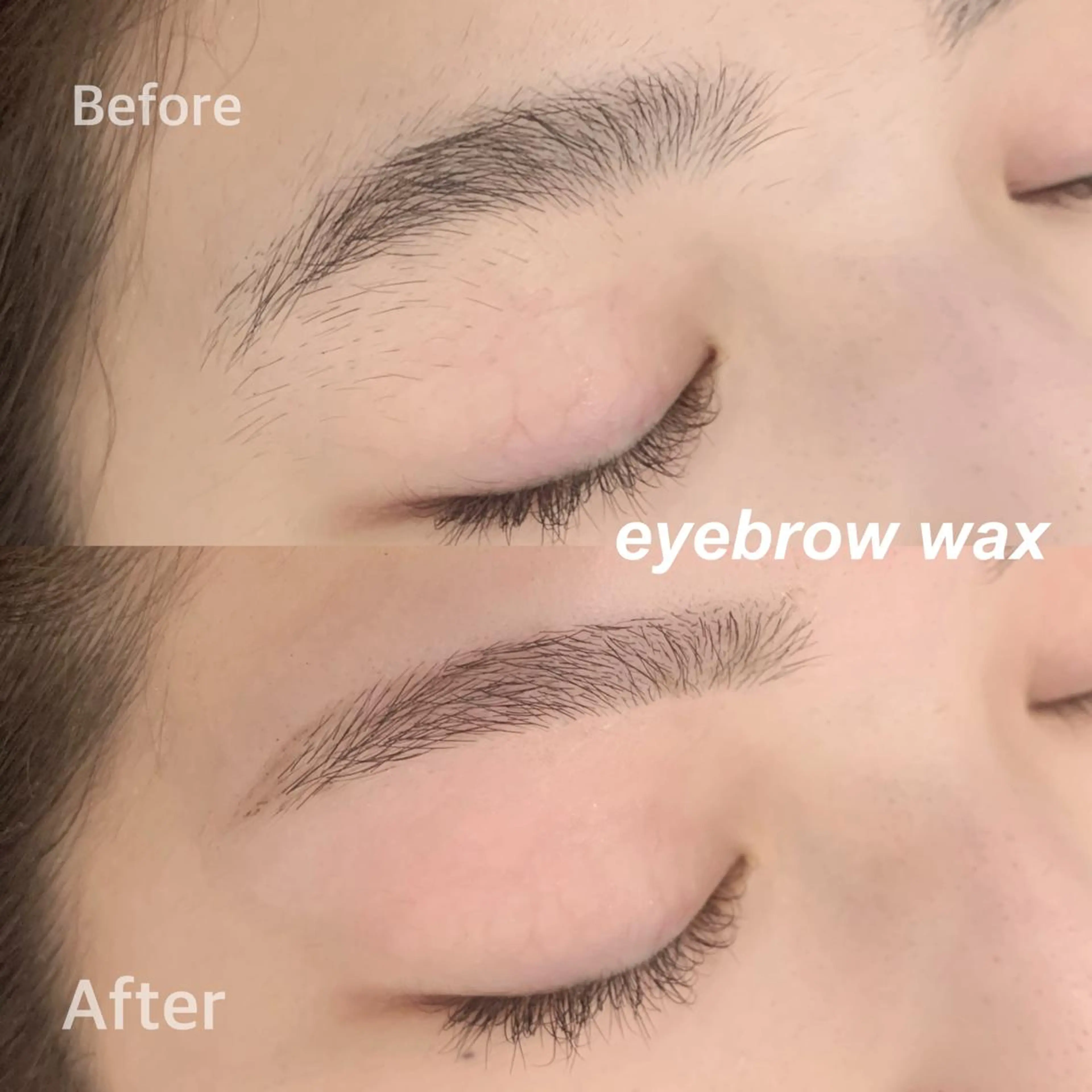 アイブロウ 眉毛ワックス脱毛 DROP所属・DROP ERIKAのマツエク・マツパデザイン