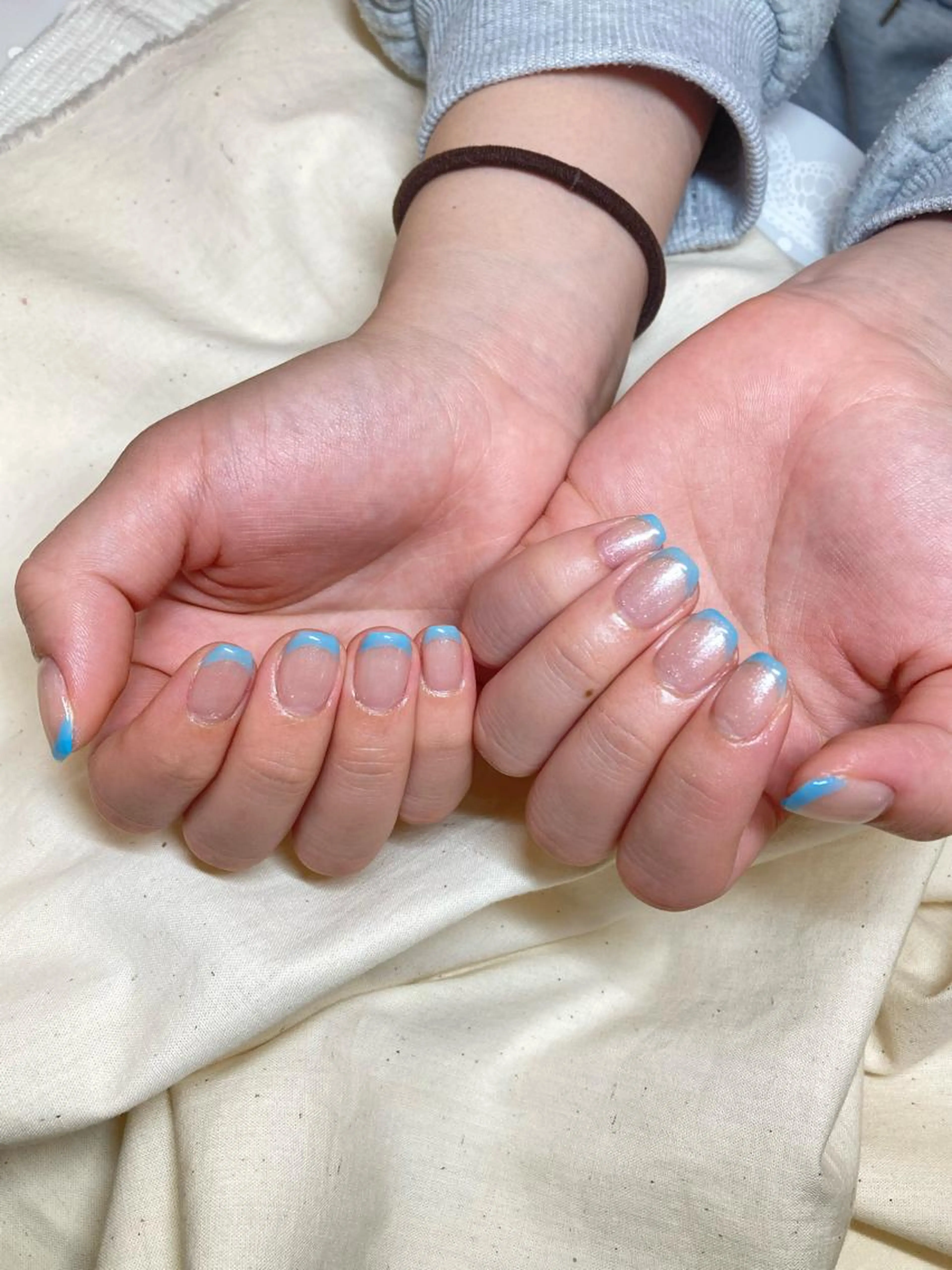 平日限定⭐︎フレンチネイル⭐︎フィルイン⭐︎オフの有無お伝え下さい⭐︎の写真