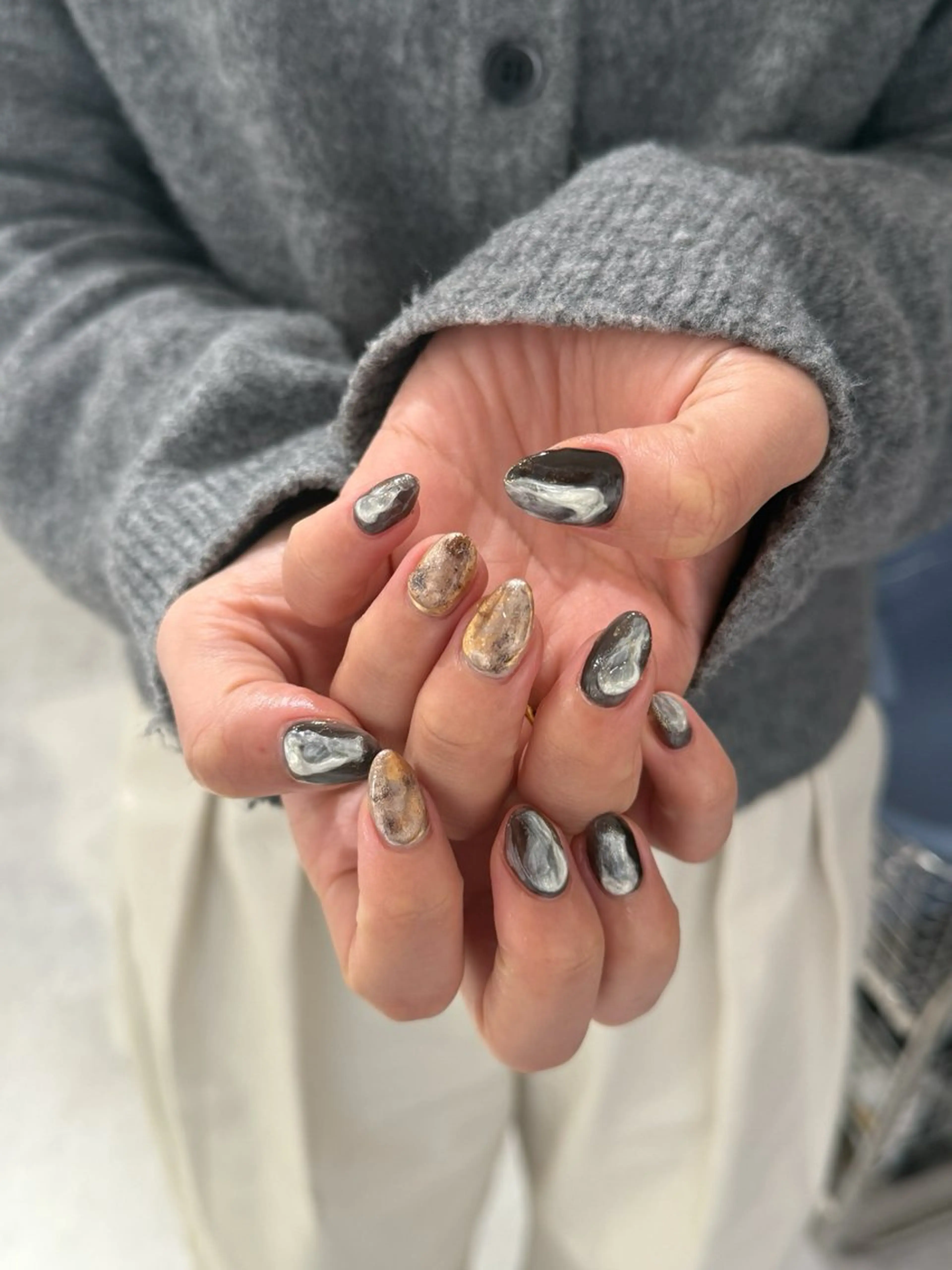 ネイル ハンドネイル フットネイル someru 染のネイルデザイン