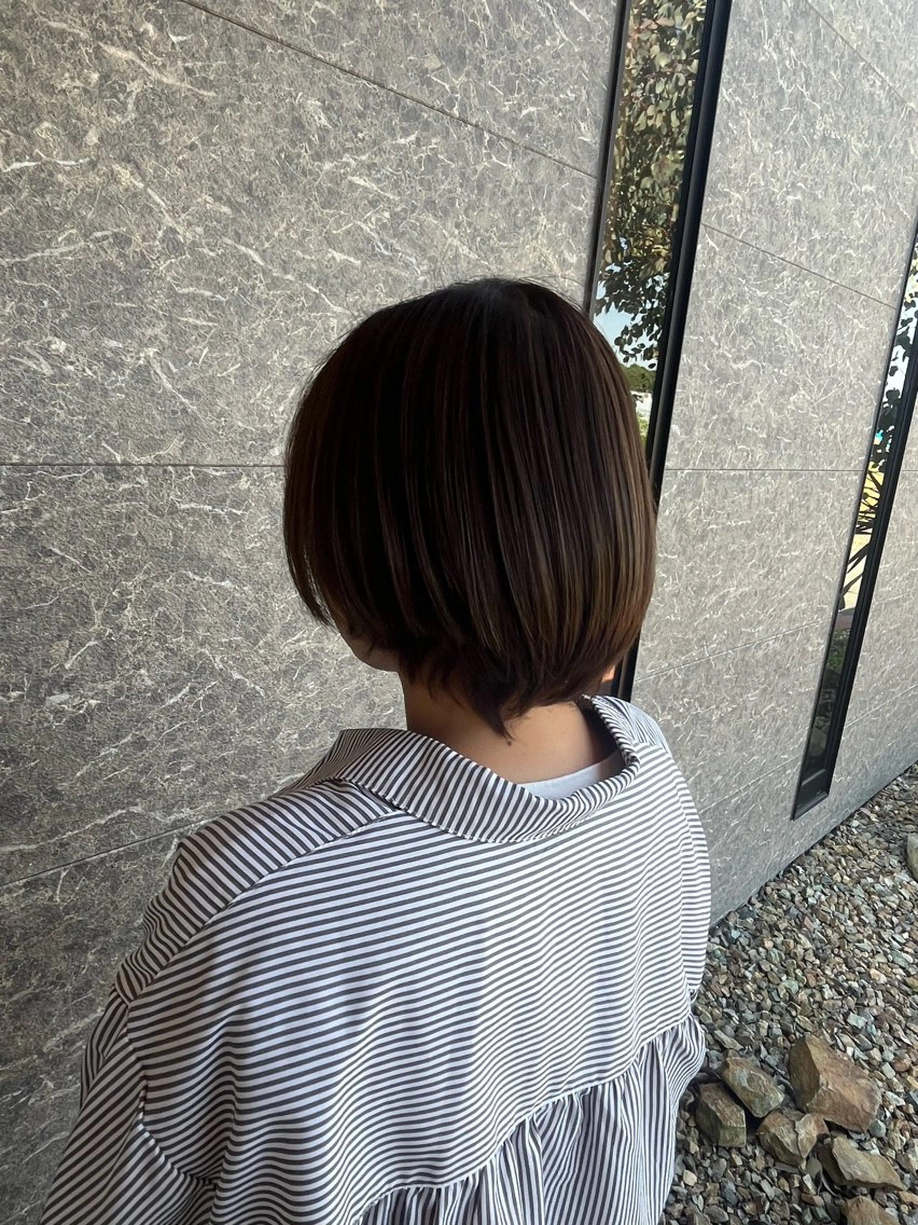 ショート カラー りな/ツヤカラー/ 豊橋美容院のヘアスタイル